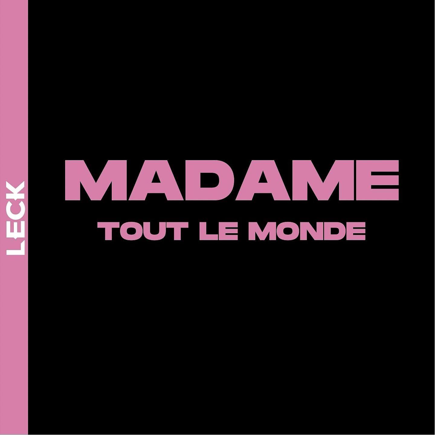 Постер альбома Madame tout le monde