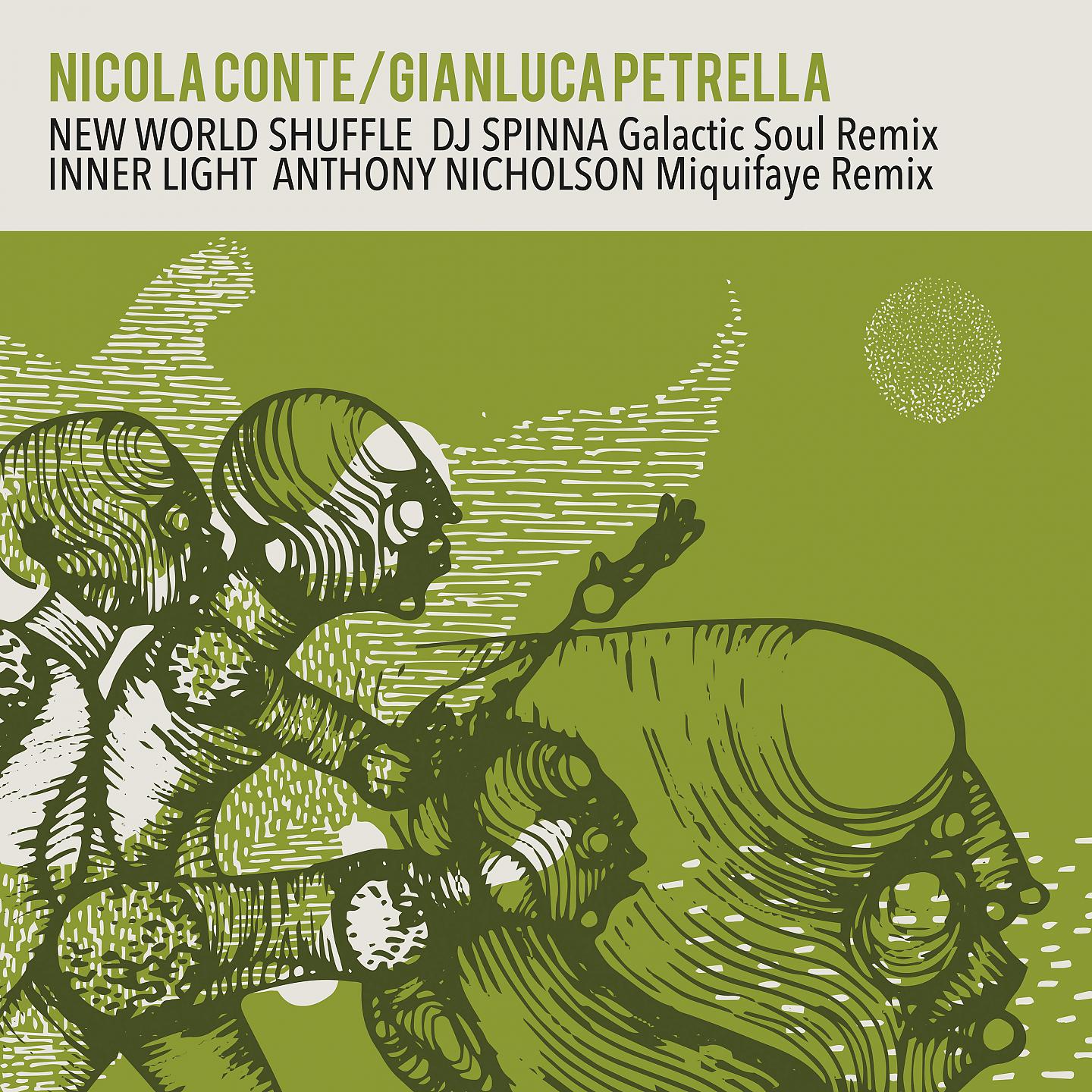 Постер альбома New World Shuffle / Inner Light - Remixes
