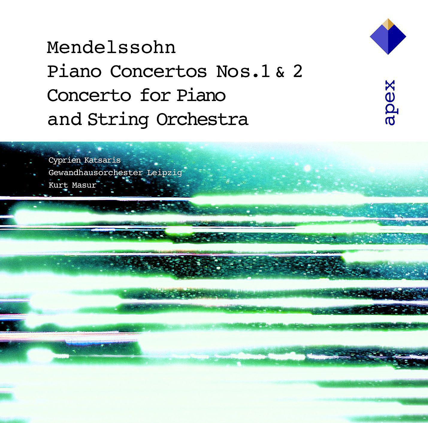 Постер альбома Mendelssohn: Piano Concertos Nos. 1, 2 & Concerto for Piano and String Orchestra