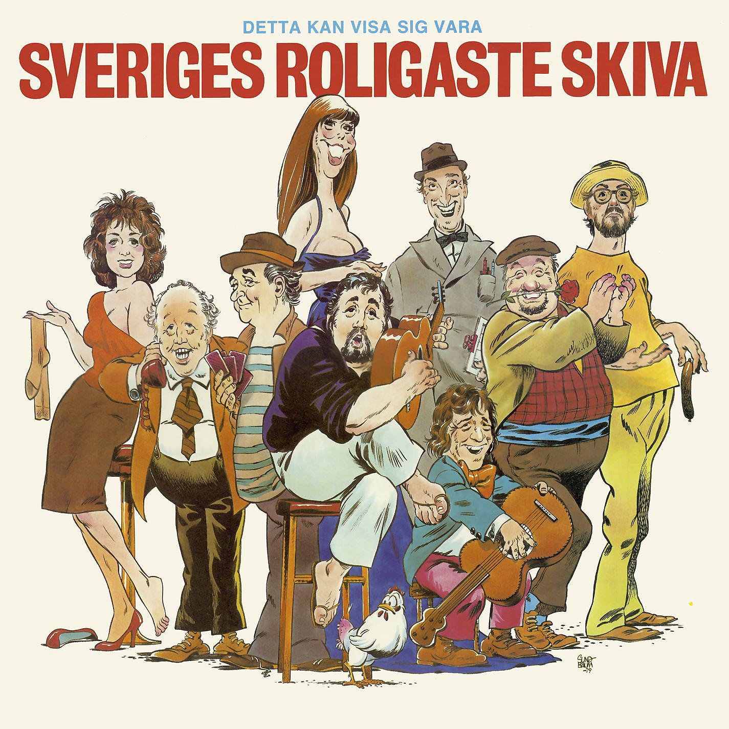 Постер альбома Detta kan visa sig vara Sveriges roligaste skiva