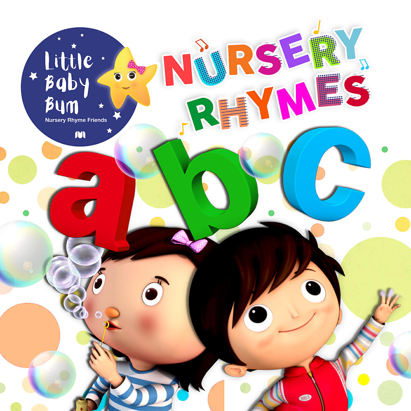 Little Baby Bum Nursery Rhyme Friends - ABC Bubbles Song (British English Version)