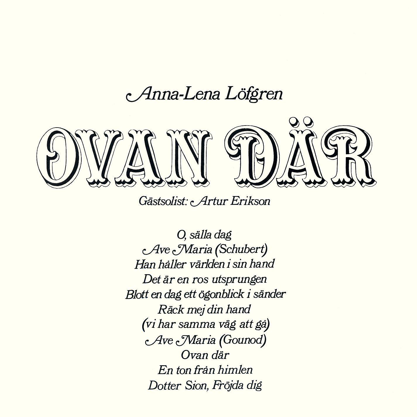 Постер альбома Ovan där