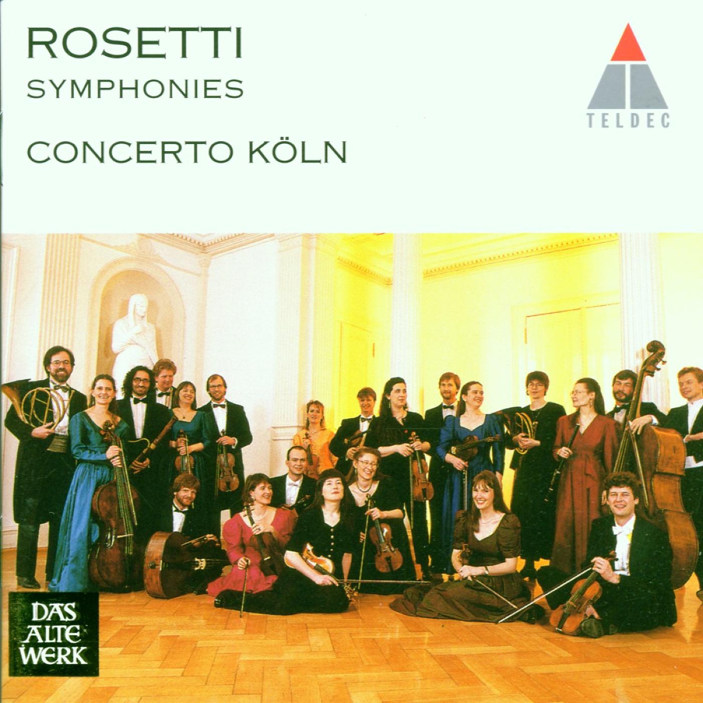 Постер альбома Rosetti: Symphonies Vol. 1