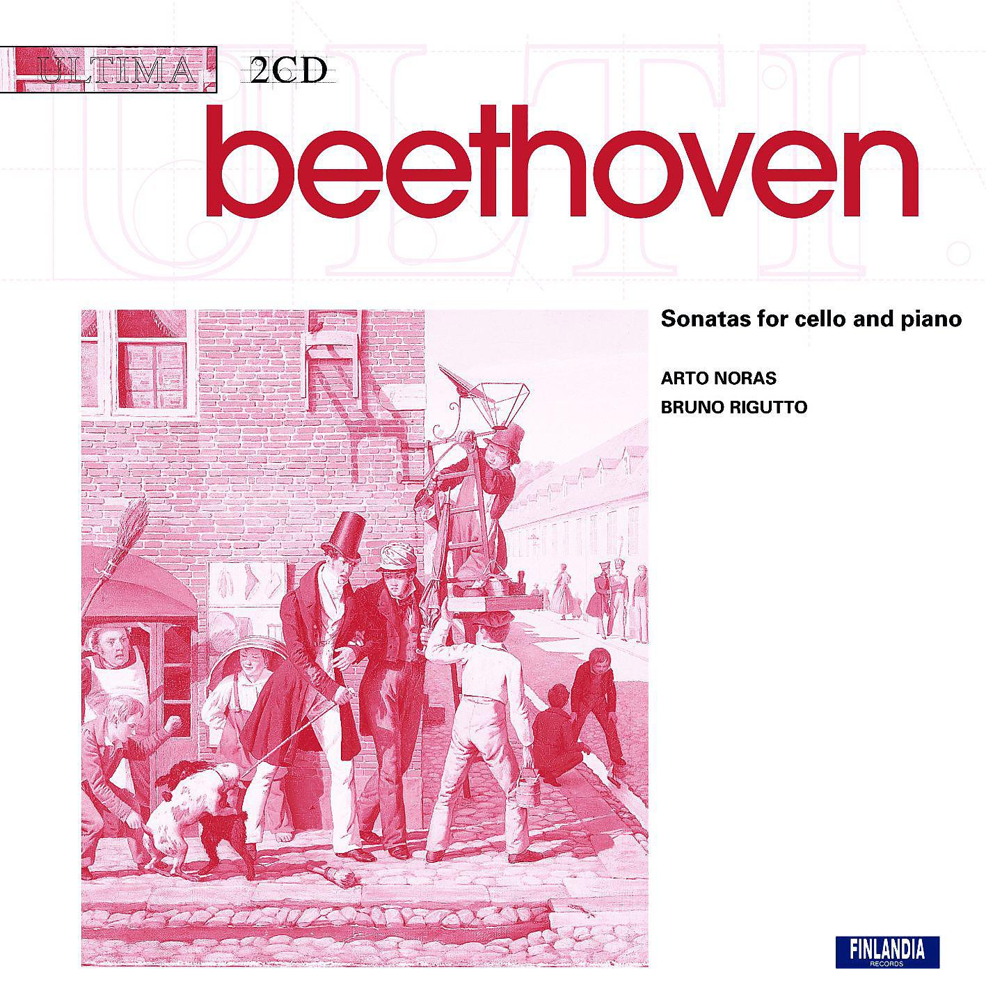 Постер альбома Ludwig van Beethoven: Sonatas for Cello and Piano  -  Ultima Series