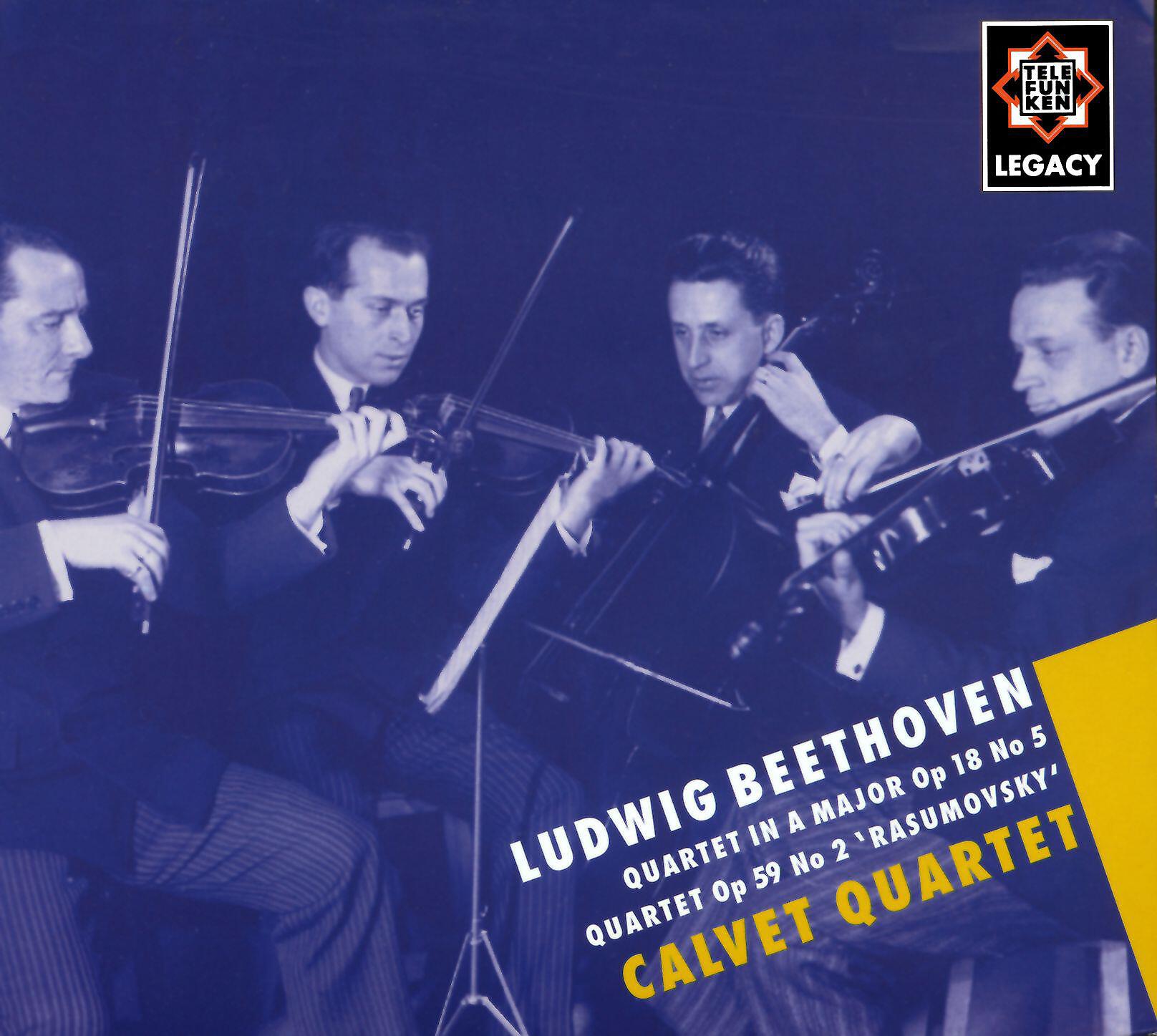 Calvet Quartet - String Quartet No. 8 in E Minor, Op. 59 No. 2 