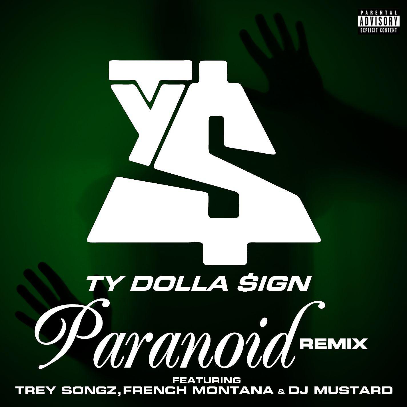 Постер альбома Paranoid (feat. Trey Songz, French Montana & DJ Mustard) [Remix]
