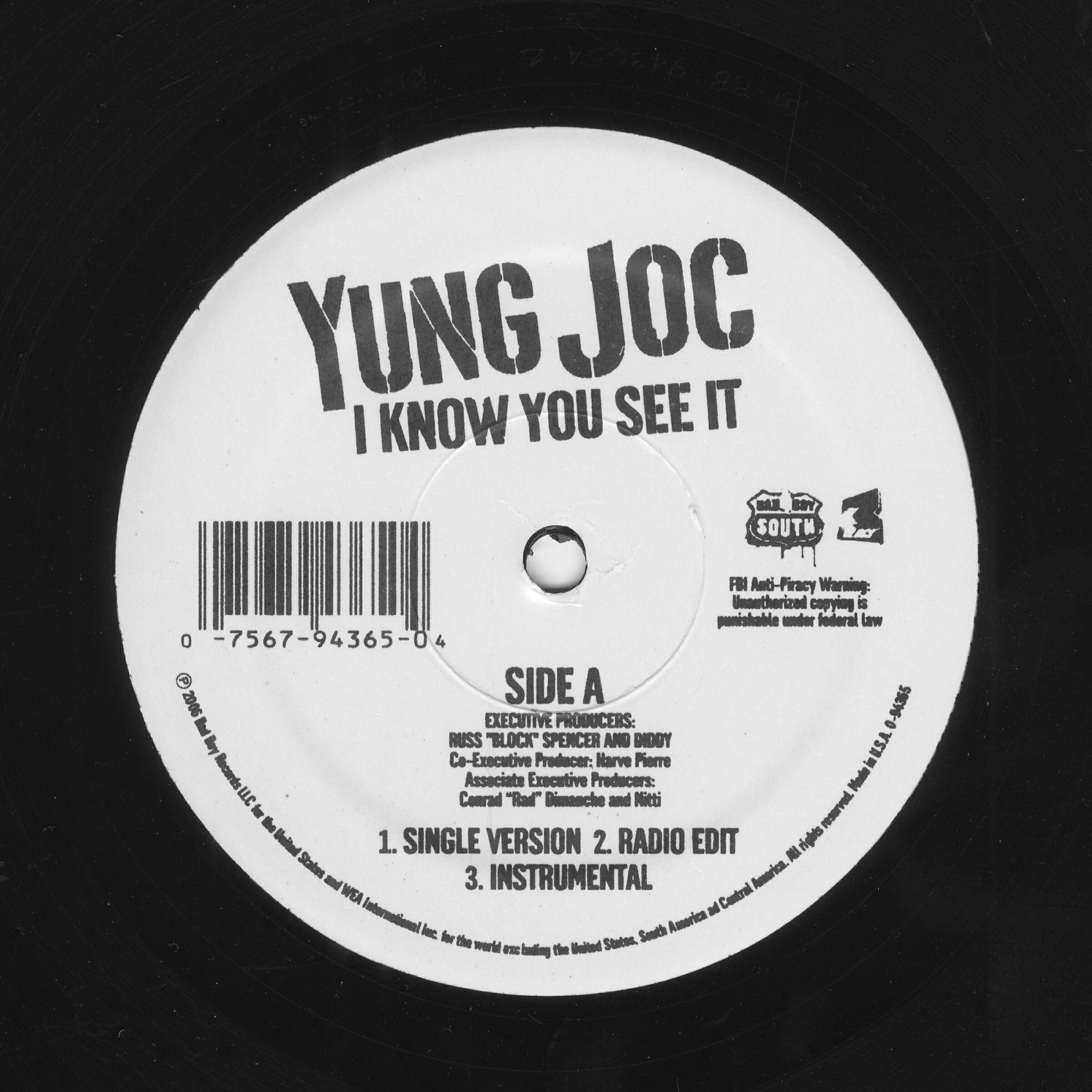 Yung Joc - I Know You See It (feat. Brandy 