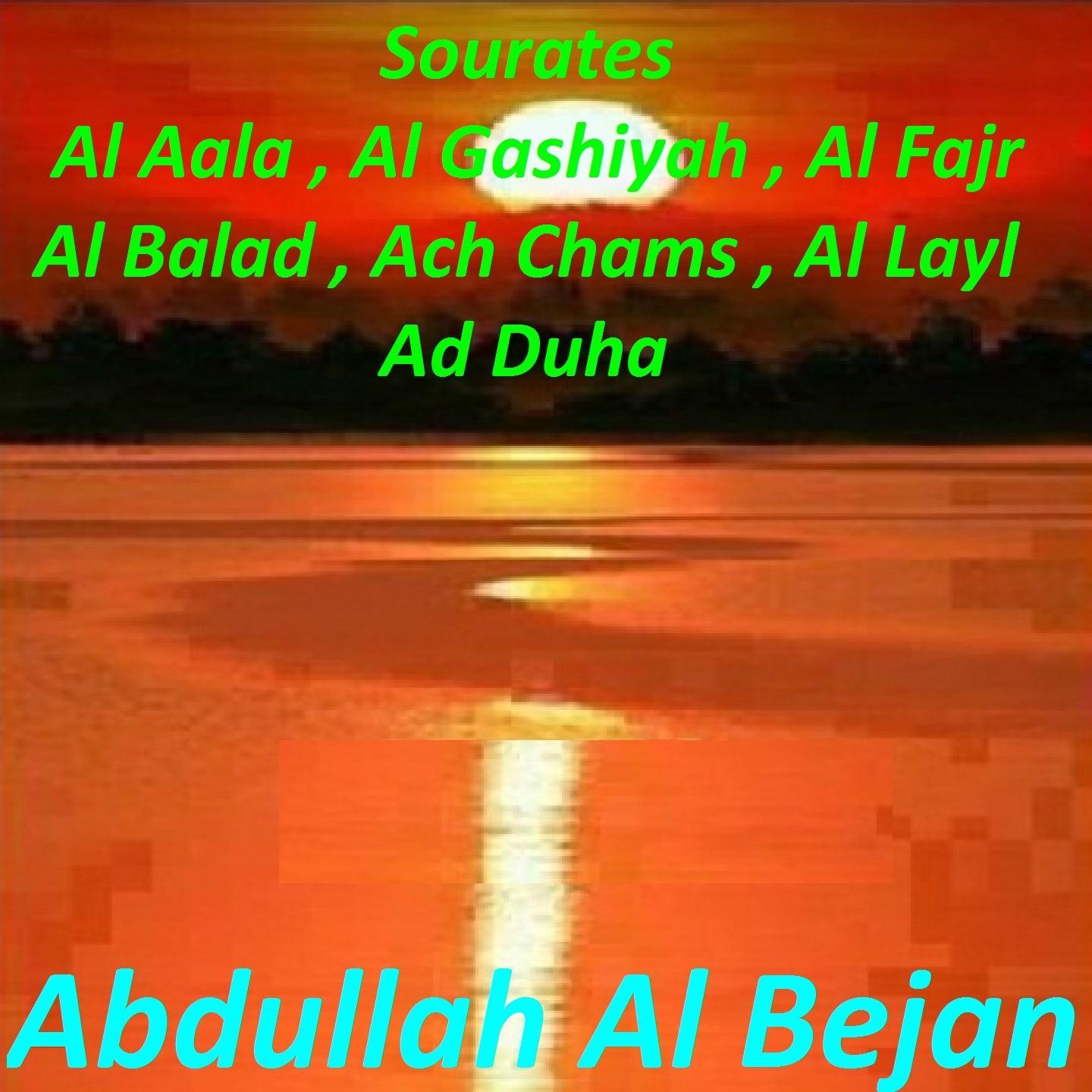 Постер альбома Sourates Al Aala, Al Gashiyah, Al Fajr, Al Balad, Ach Chams, Al Layl, Ad Duha
