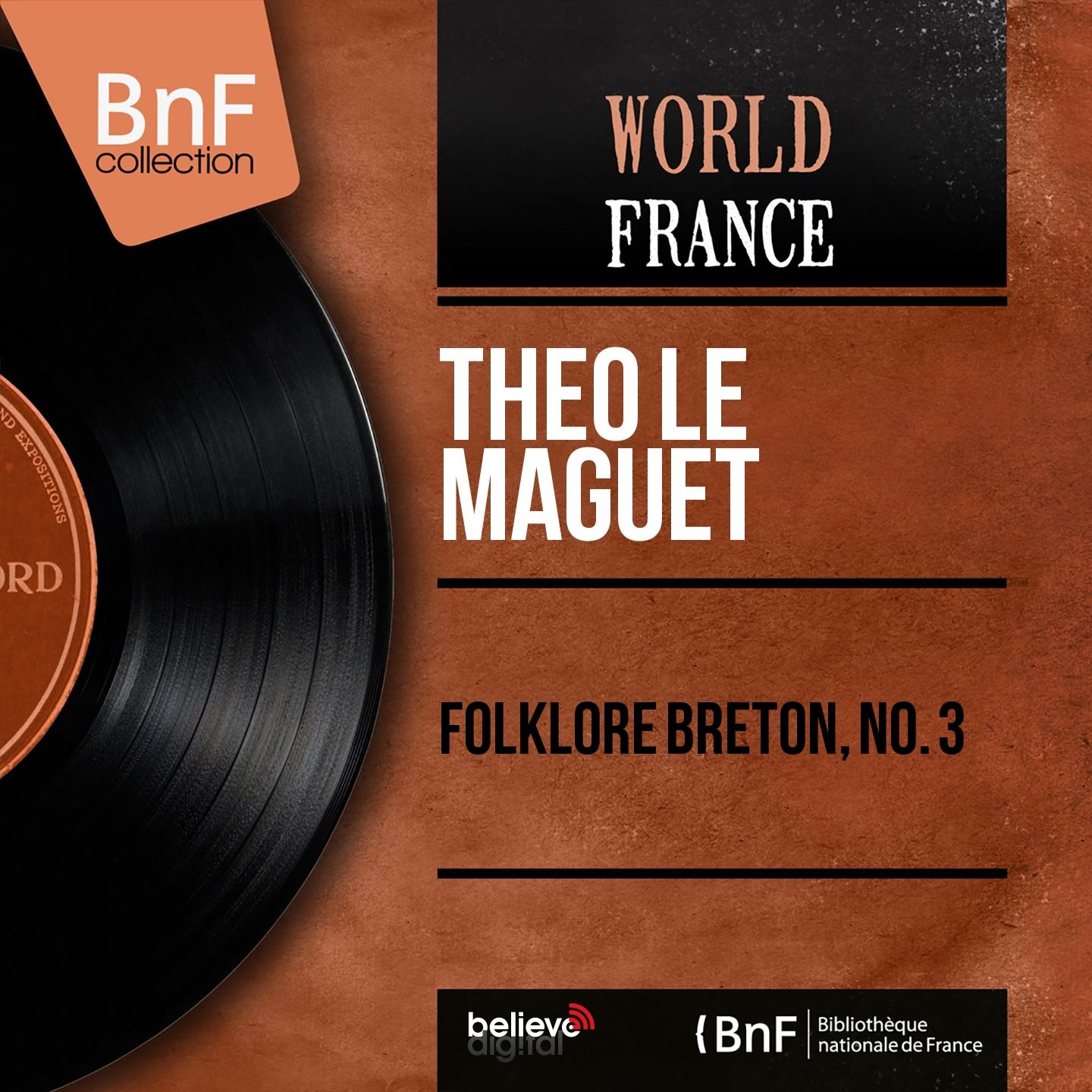 Постер альбома Folklore breton, no. 3 (Mono Version)