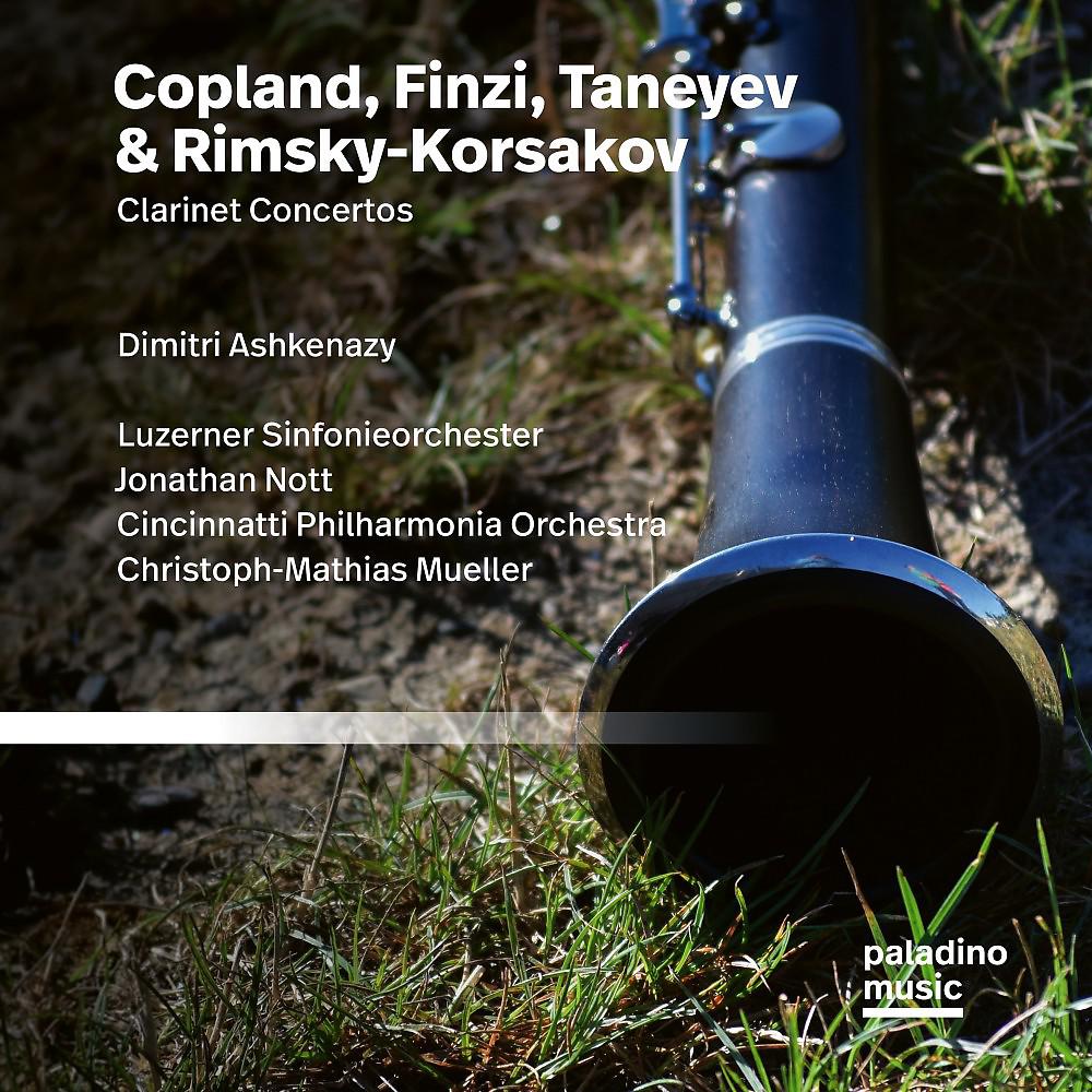 Постер альбома Copland, Finzi, Taneyev & Rimsky-Korsakov: Clarinet Concertos