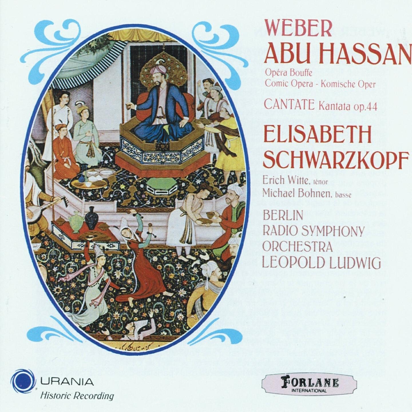 Choeur et orchestre symphonique de la radio de Berlin - Abu Hassan : Ouverture