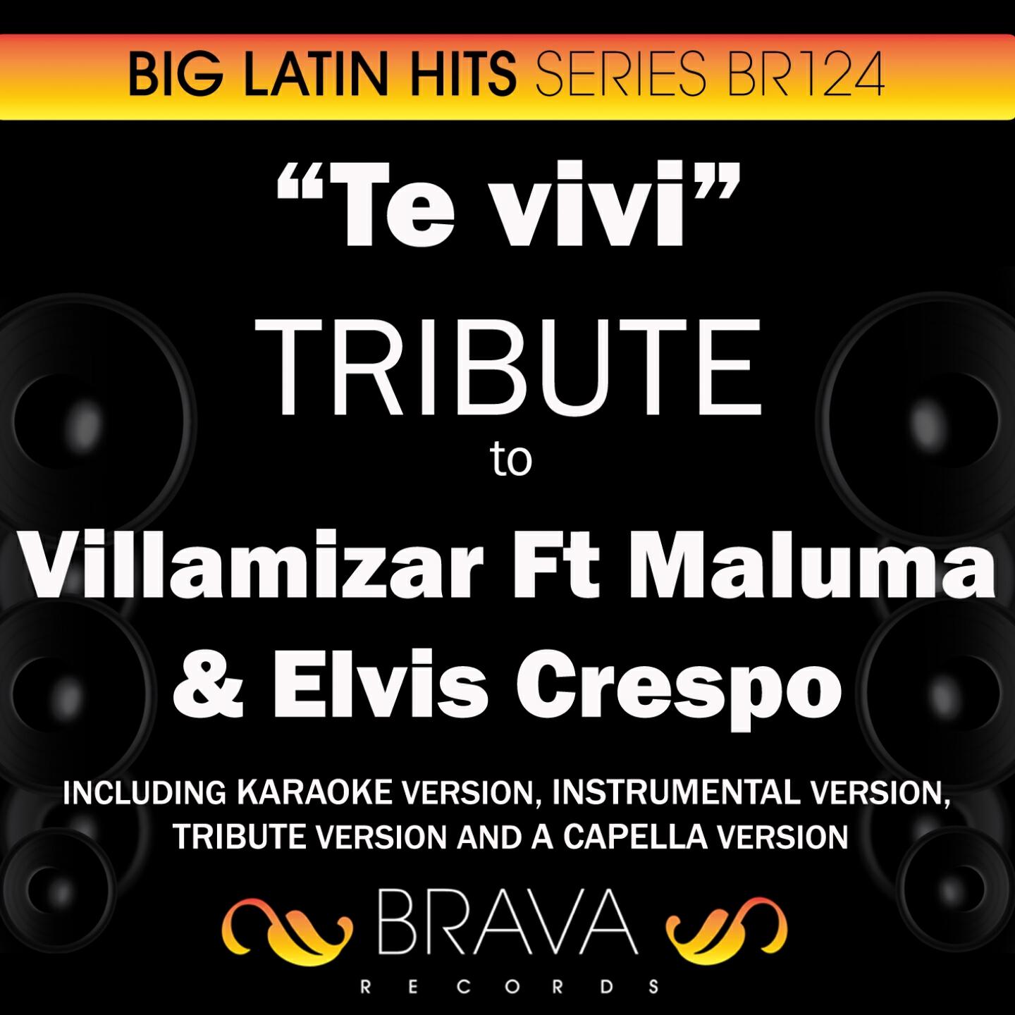 Brava HitMakers - Te VIVI (In The Style Of Villamizar Ft Maluma & Elvis Crespo) [Tribute Version]