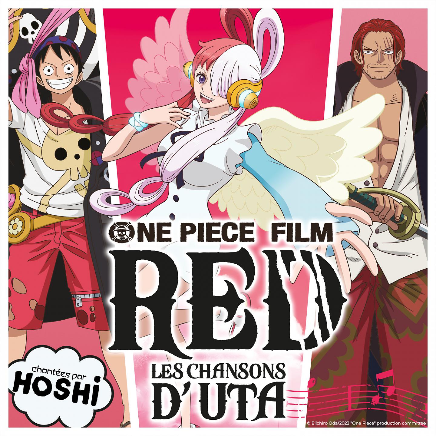 Постер альбома ONE PIECE FILM - RED : Les chansons d'Uta