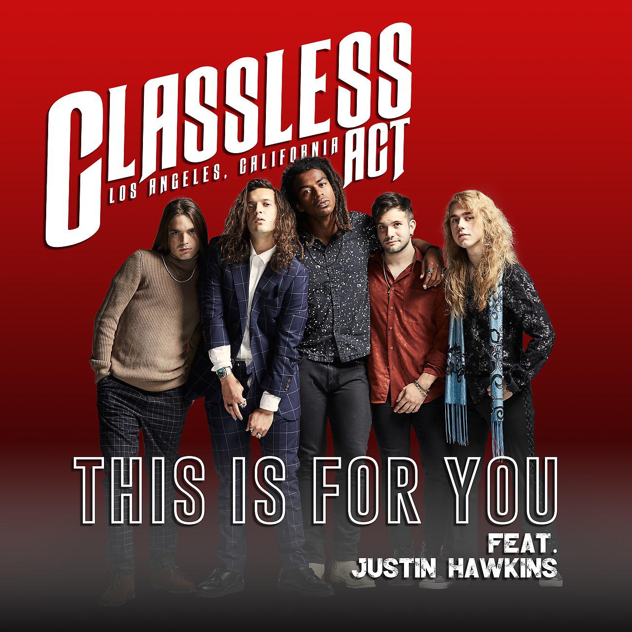 Постер альбома This Is For You (feat. Justin Hawkins)
