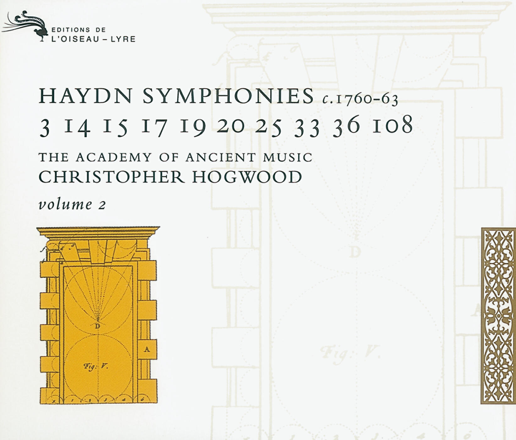 The Academy of Ancient Music - Haydn: Symphony in D, H.I No.15 - 1. Adagio - Presto - Adagio