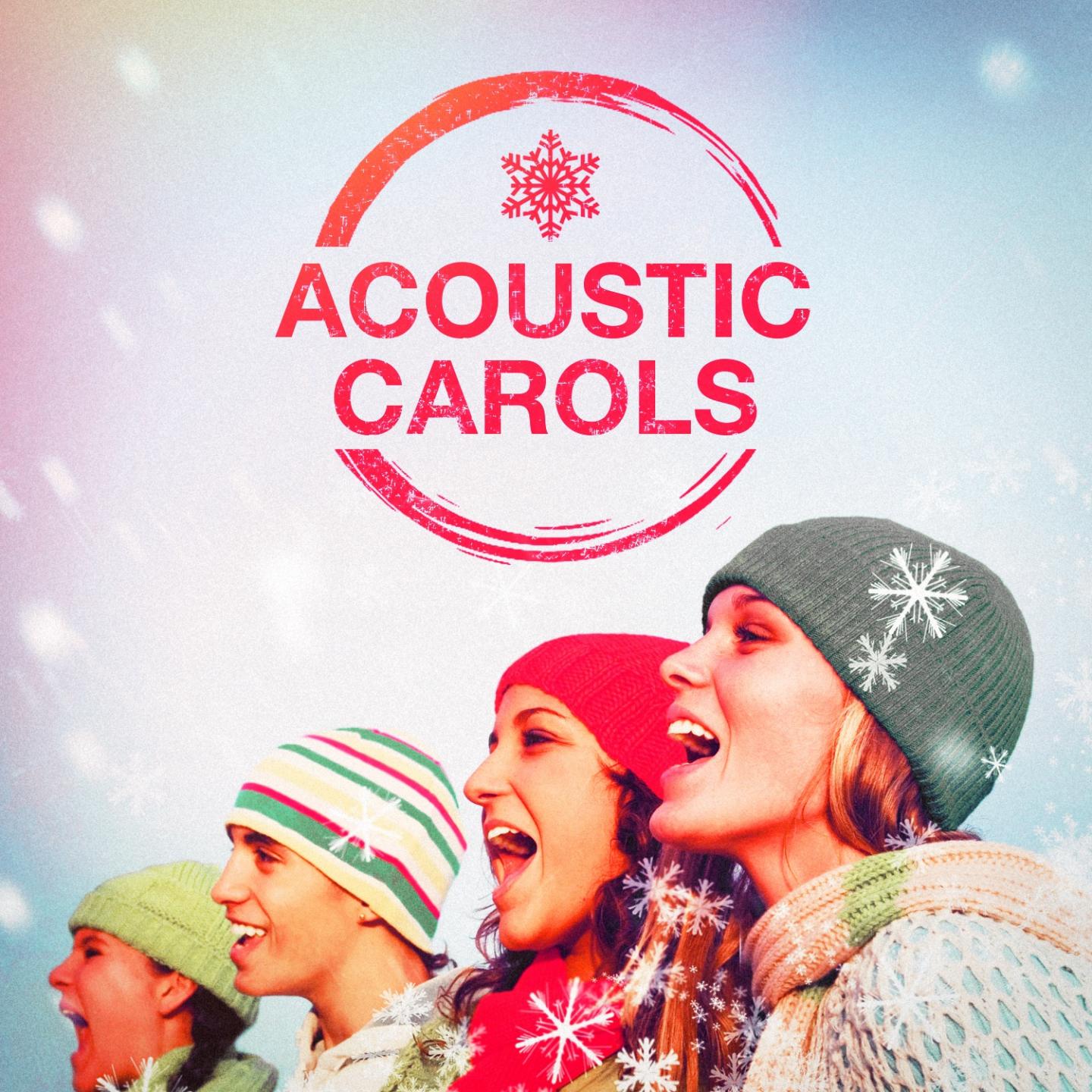 Постер альбома Acoustic Carols (50 Folk Christmas Songs)