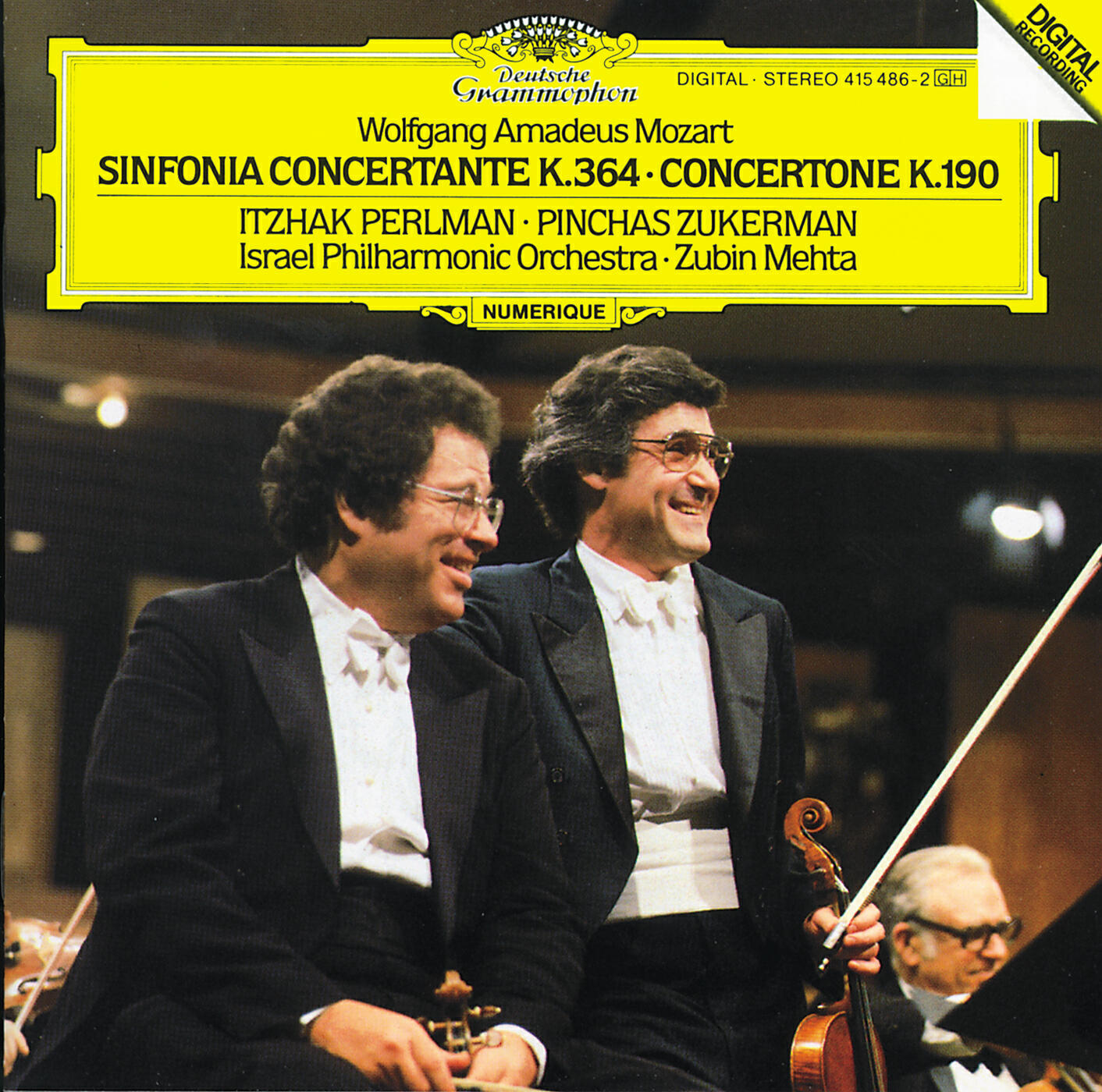 Itzhak Perlman - Mozart: Sinfonia Concertante in E-Flat Major, K. 364 - 1. Allegro maestoso (Live)