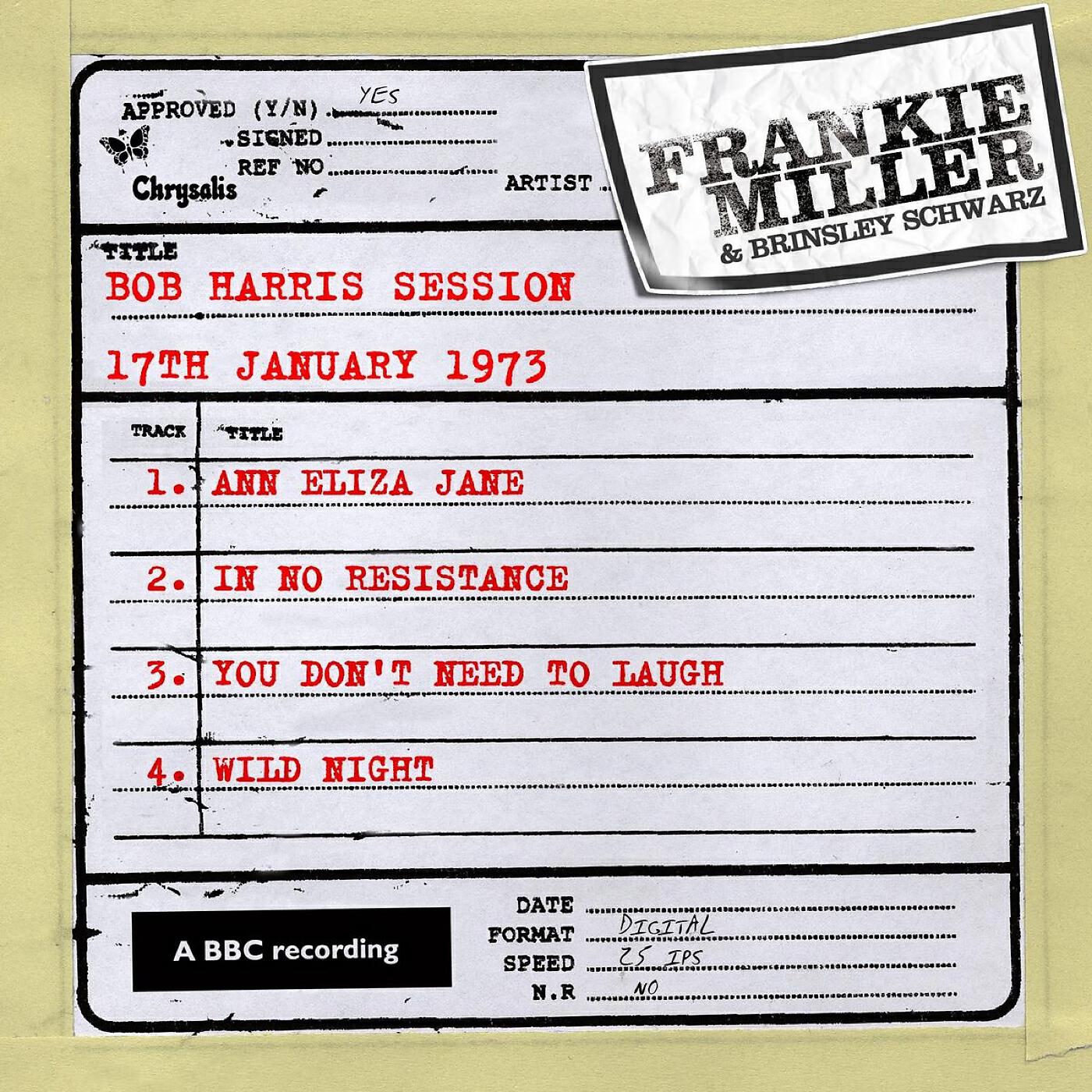 Frankie Miller - In No Resistance (Bob Harris Session)