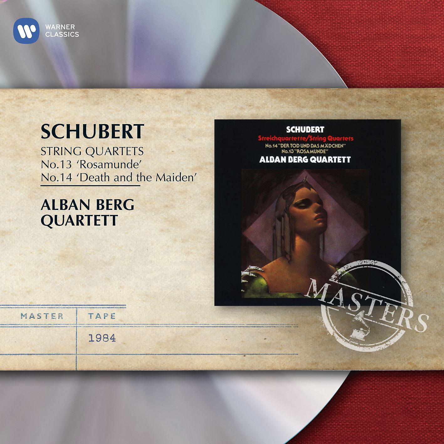 Постер альбома Schubert: String Quartets No. 14 in D minor D.810, "Death and the Maiden" & No. 13 in A minor D.804 ("Rosamunde")