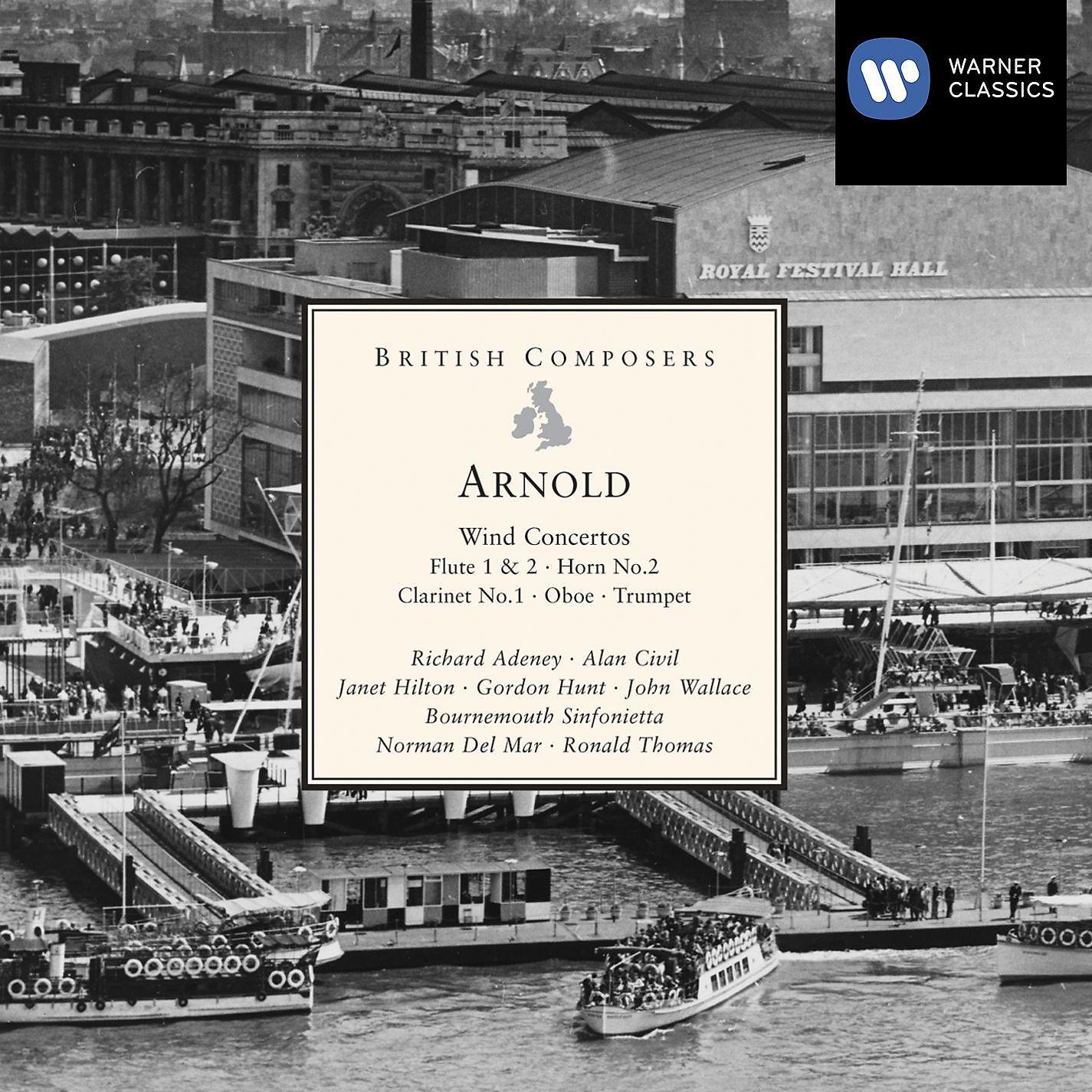 Постер альбома Arnold: Wind Concertos