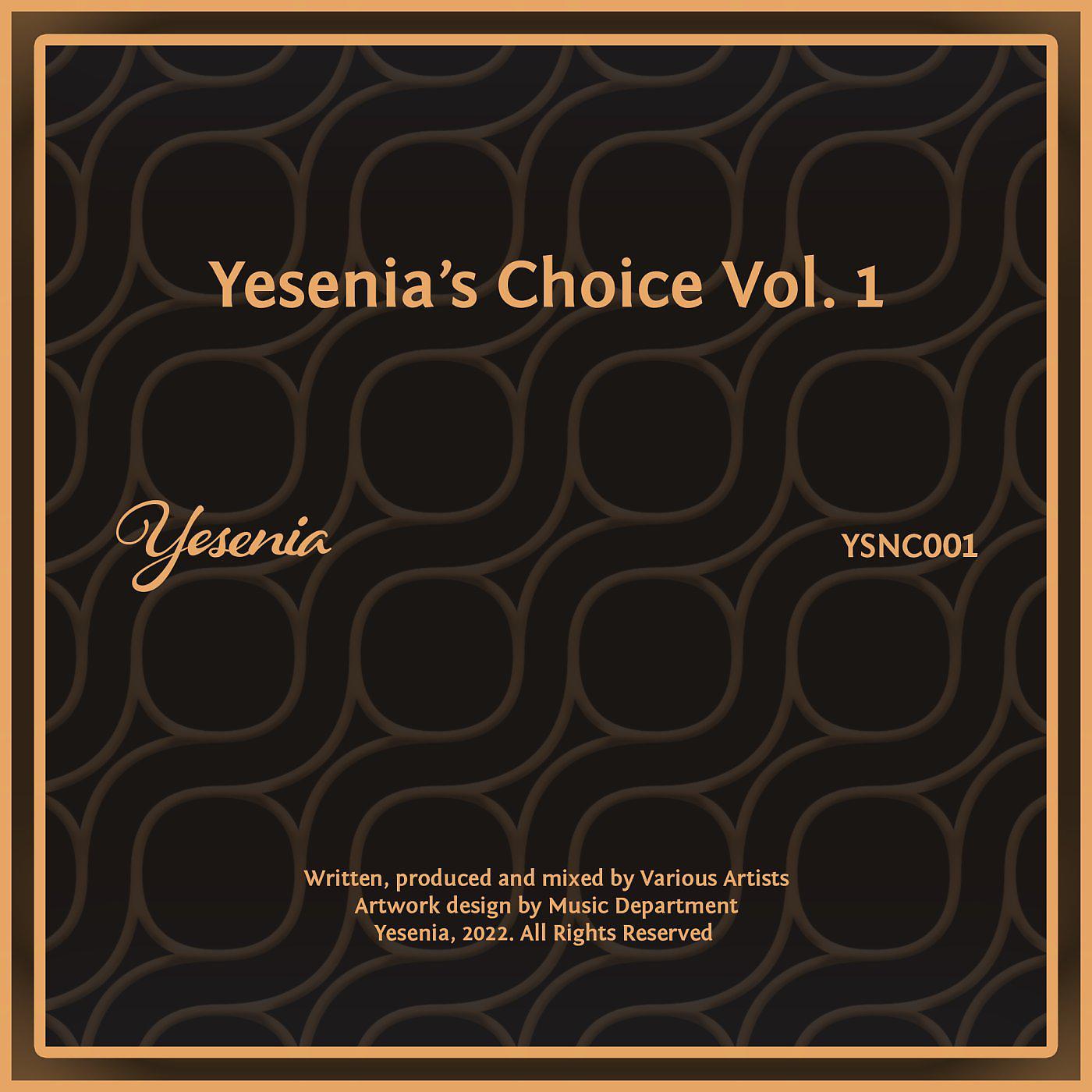Постер альбома Yesenia's Choice, Vol. 1