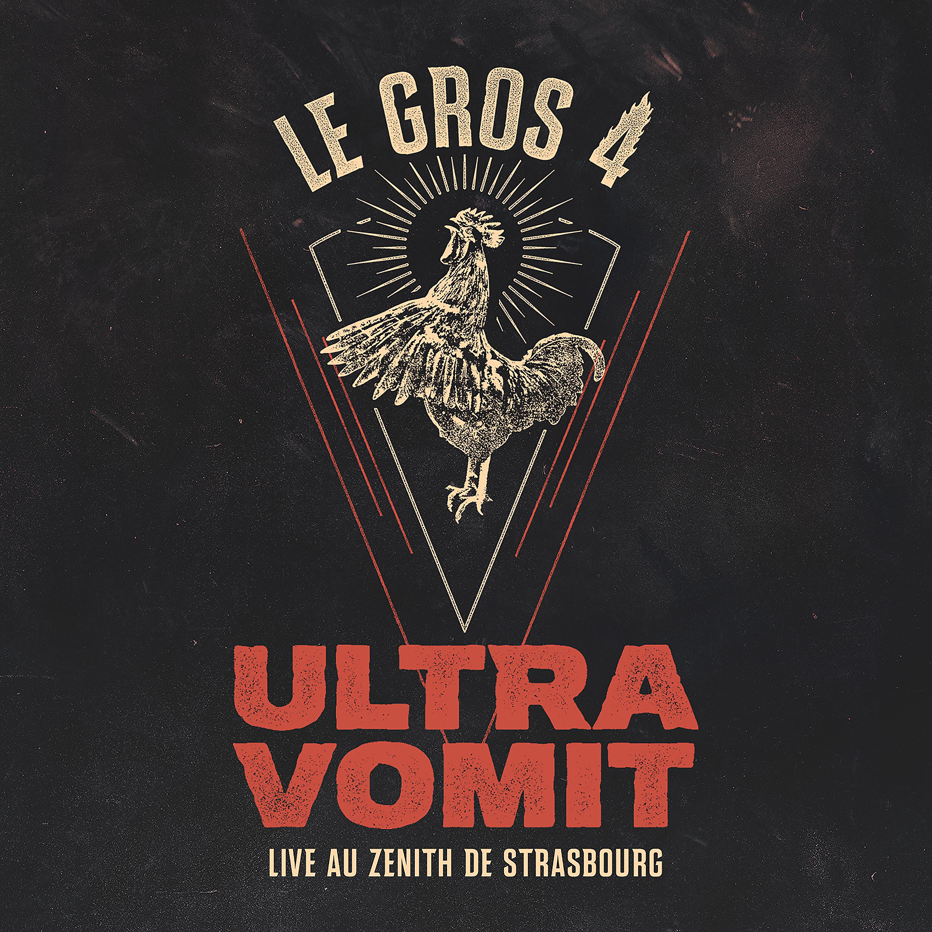 Постер альбома Le Gros 4 : Live au Zénith de Strasbourg