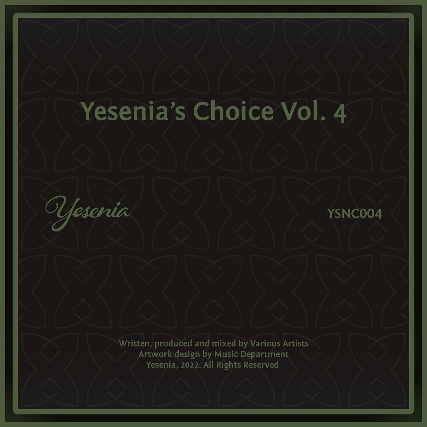 Постер альбома Yesenia's Choice, Vol. 4