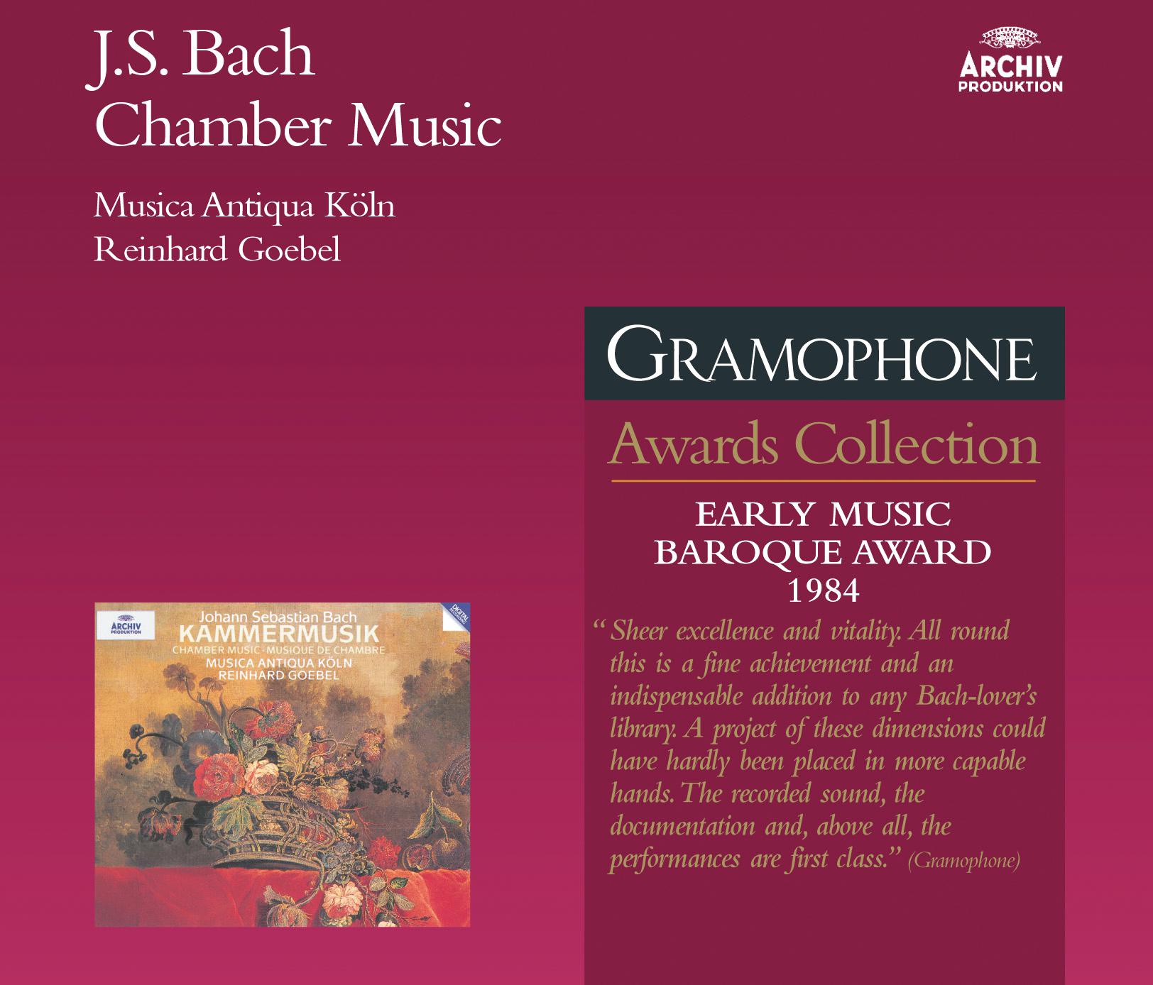 Постер альбома Bach: Chamber Music