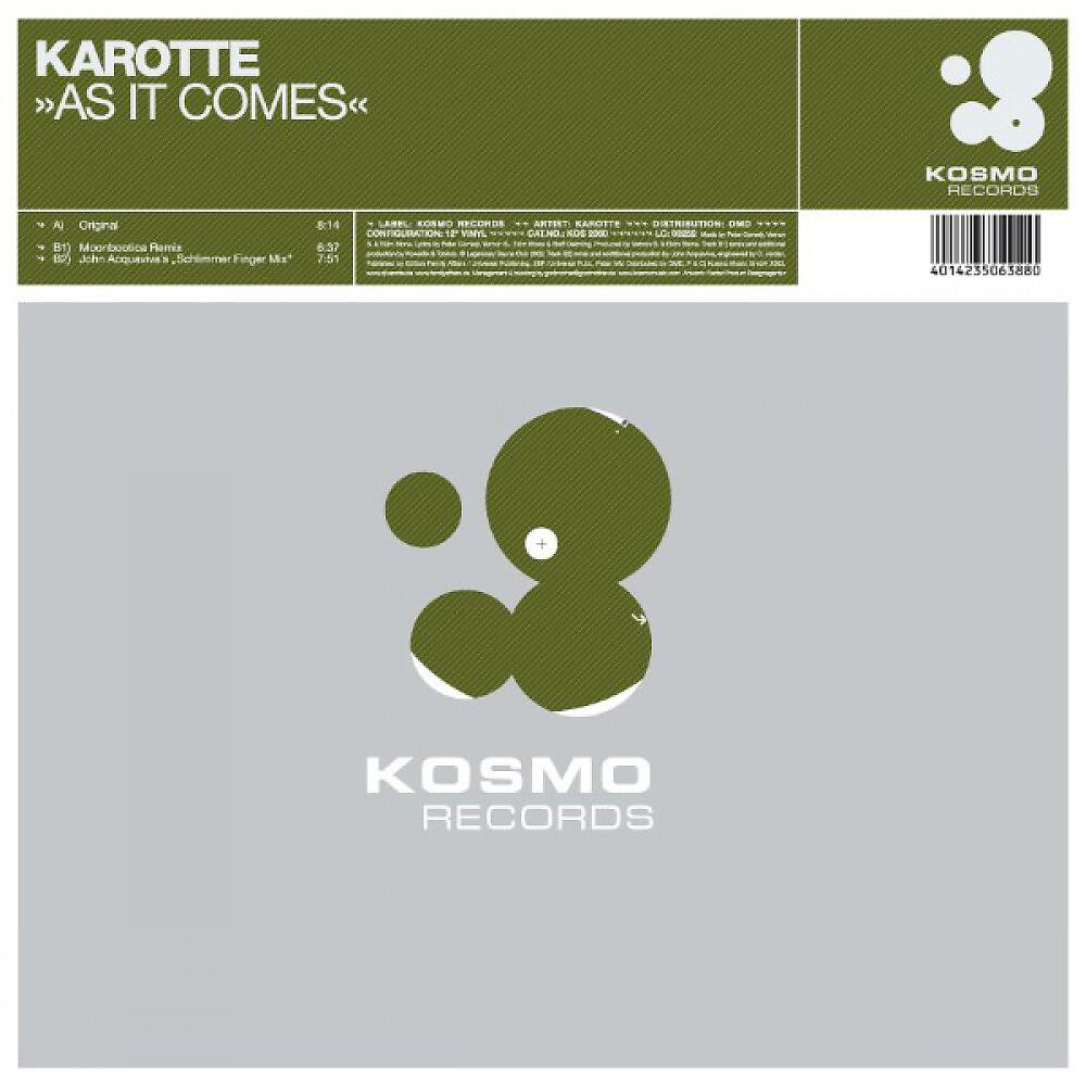 Karotte - As It Comes (Moonbootica Rmx)