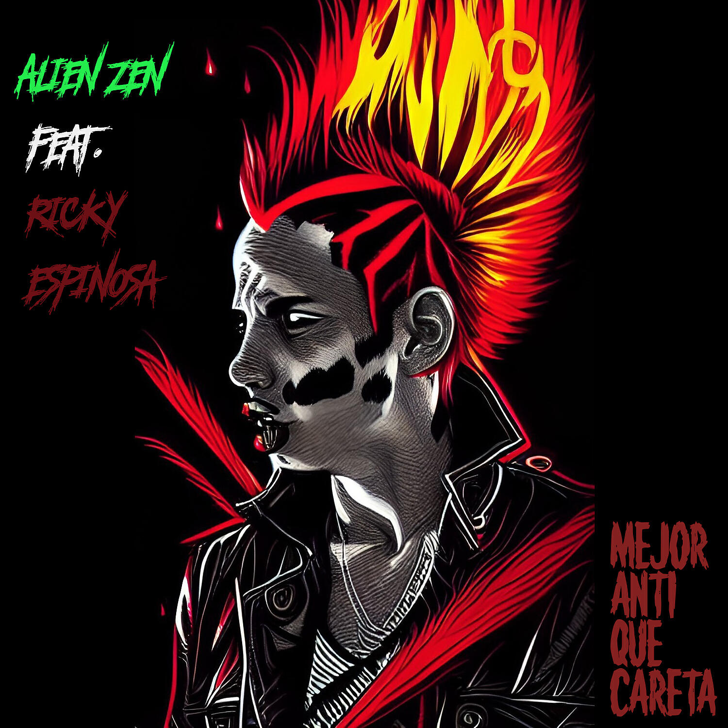 Alien Zen - Mejor Anti Que Careta (feat. Ricky Espinosa)