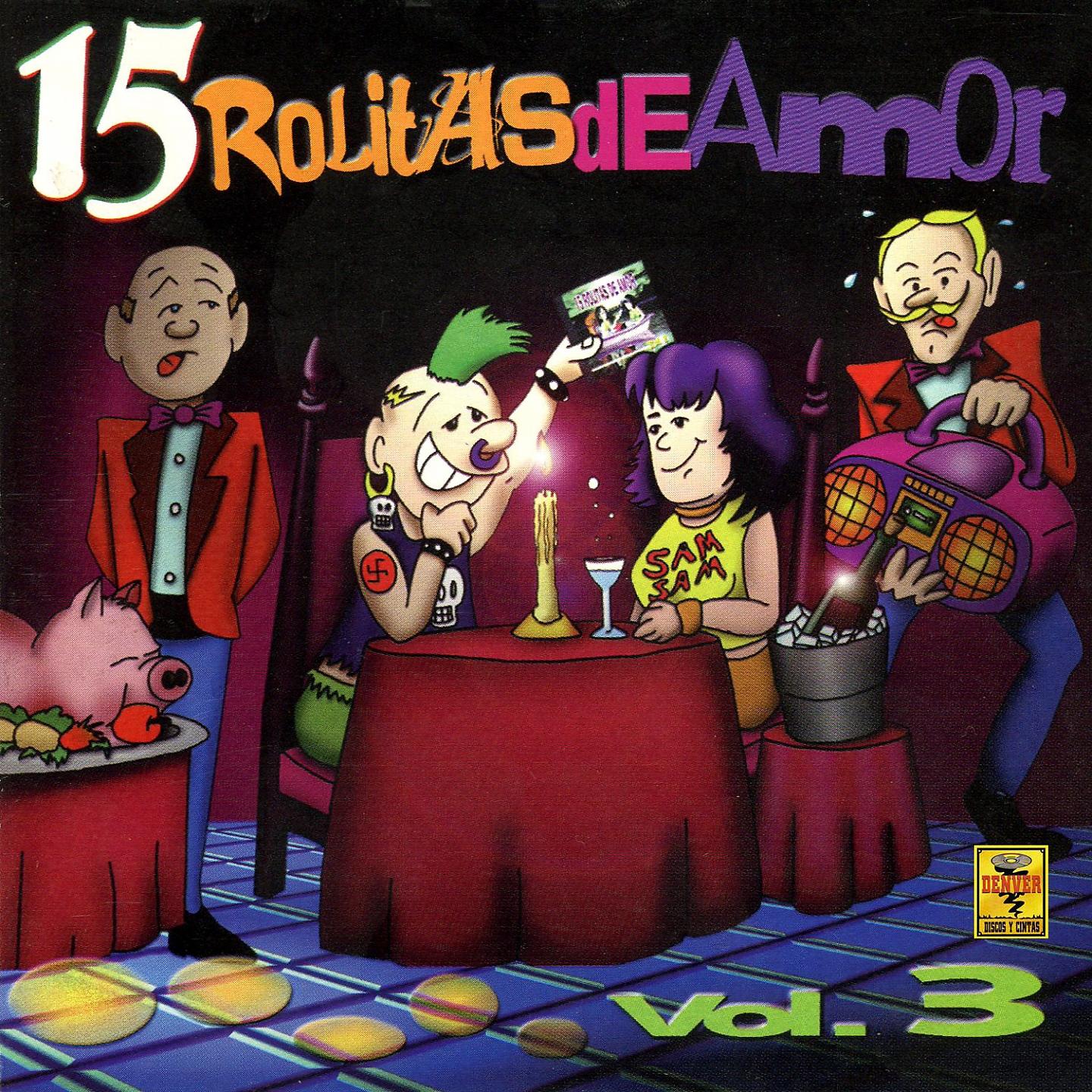 Постер альбома 15 Rolitas de Amor, Vol. 3
