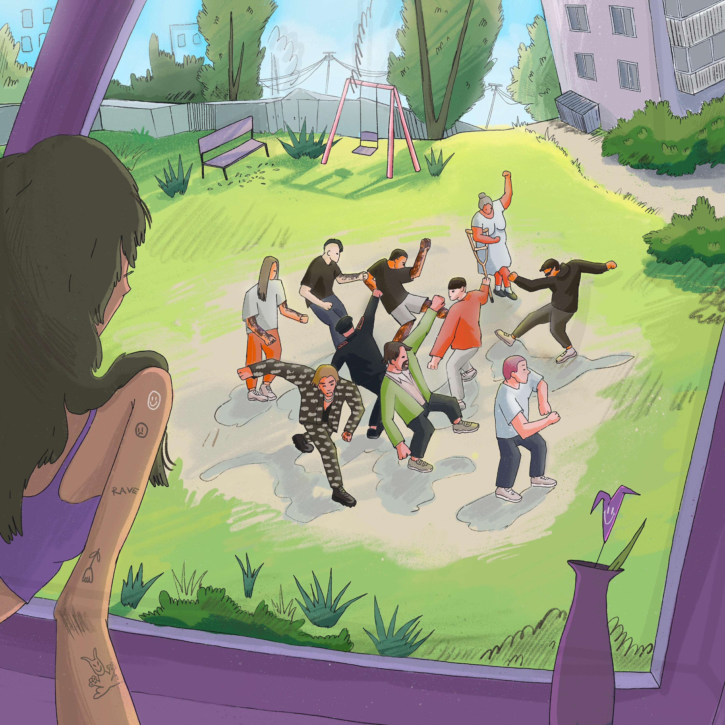 ДЕТИ RAVE - ПОД ОКНОМ (Serenade)