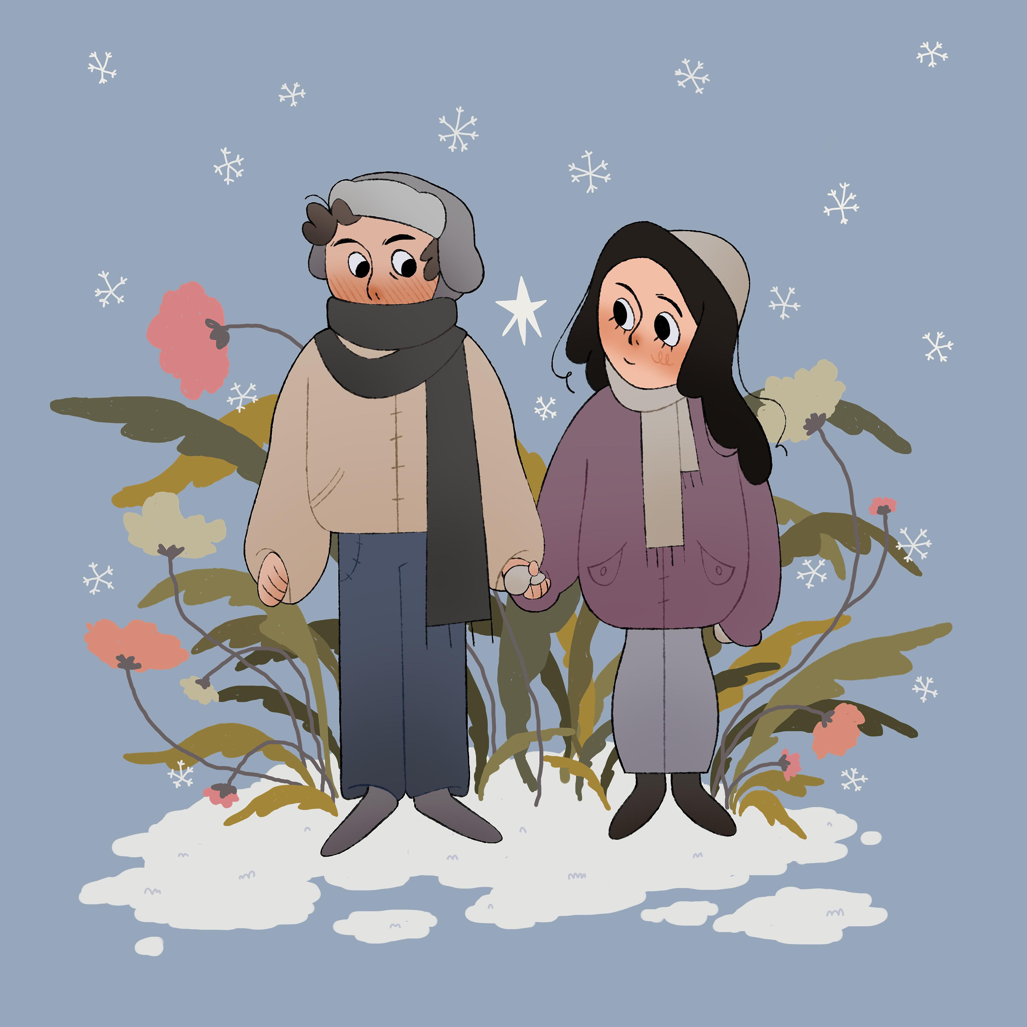 Постер альбома зима с тобой - весна