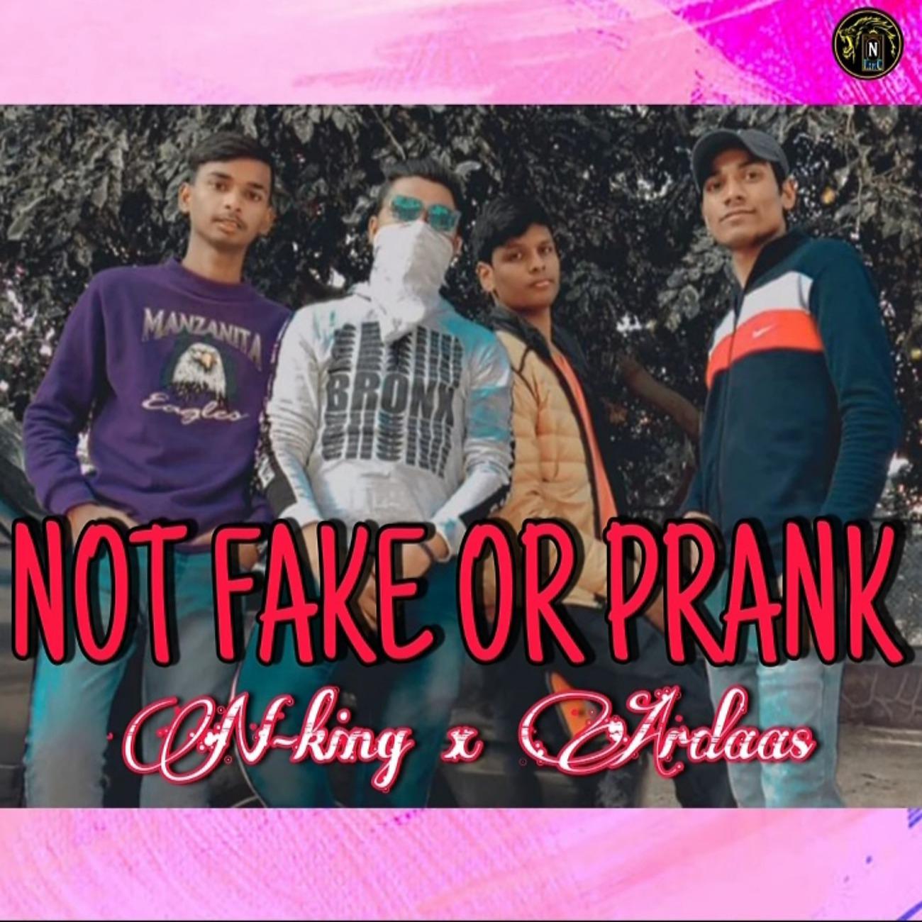 Постер альбома NOT FAKE OR PRANK