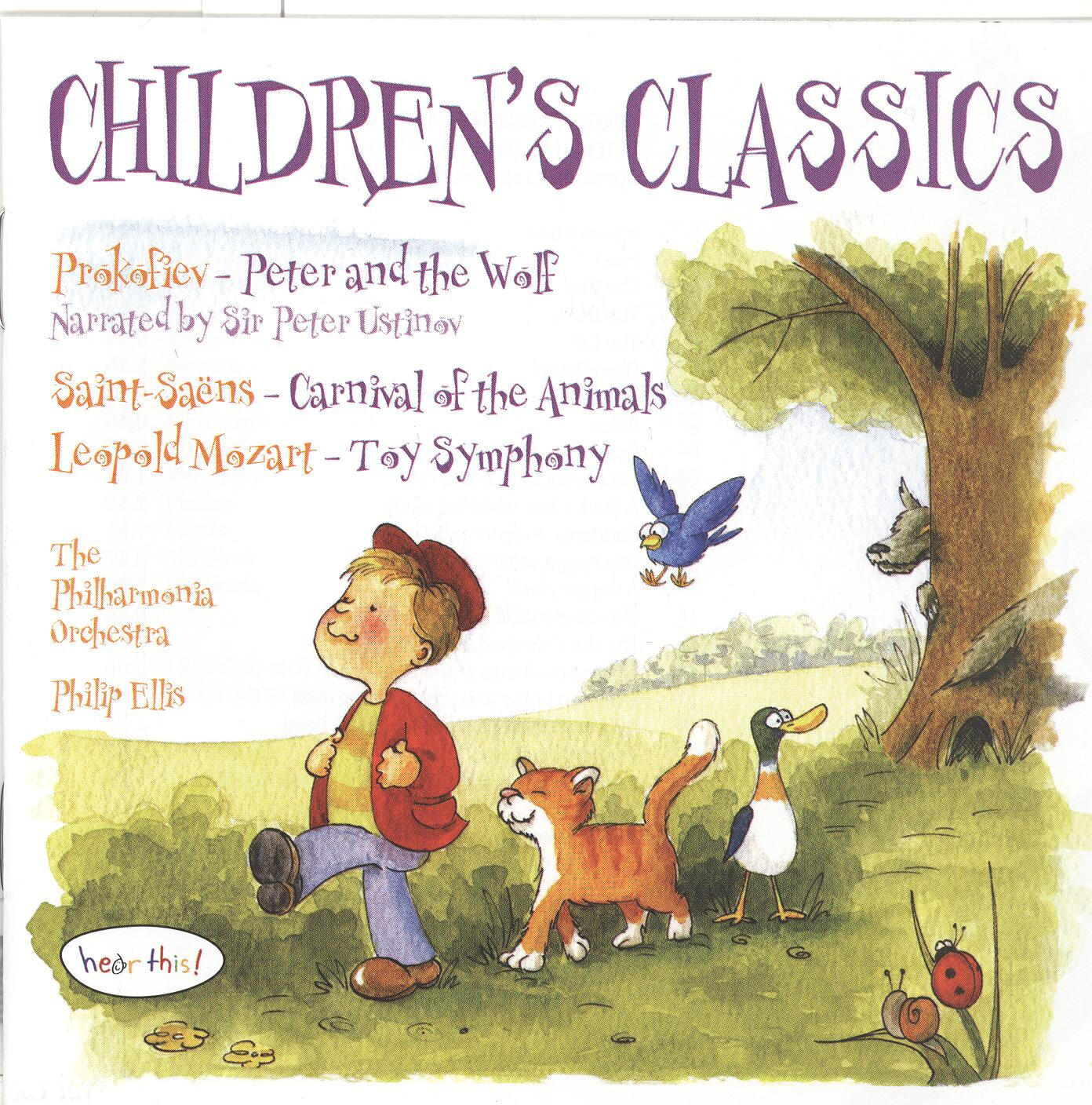 Peter Ustinov - Prokofiev: Peter and the wolf, Op. 67 - Narration in English - 7. The Wolf