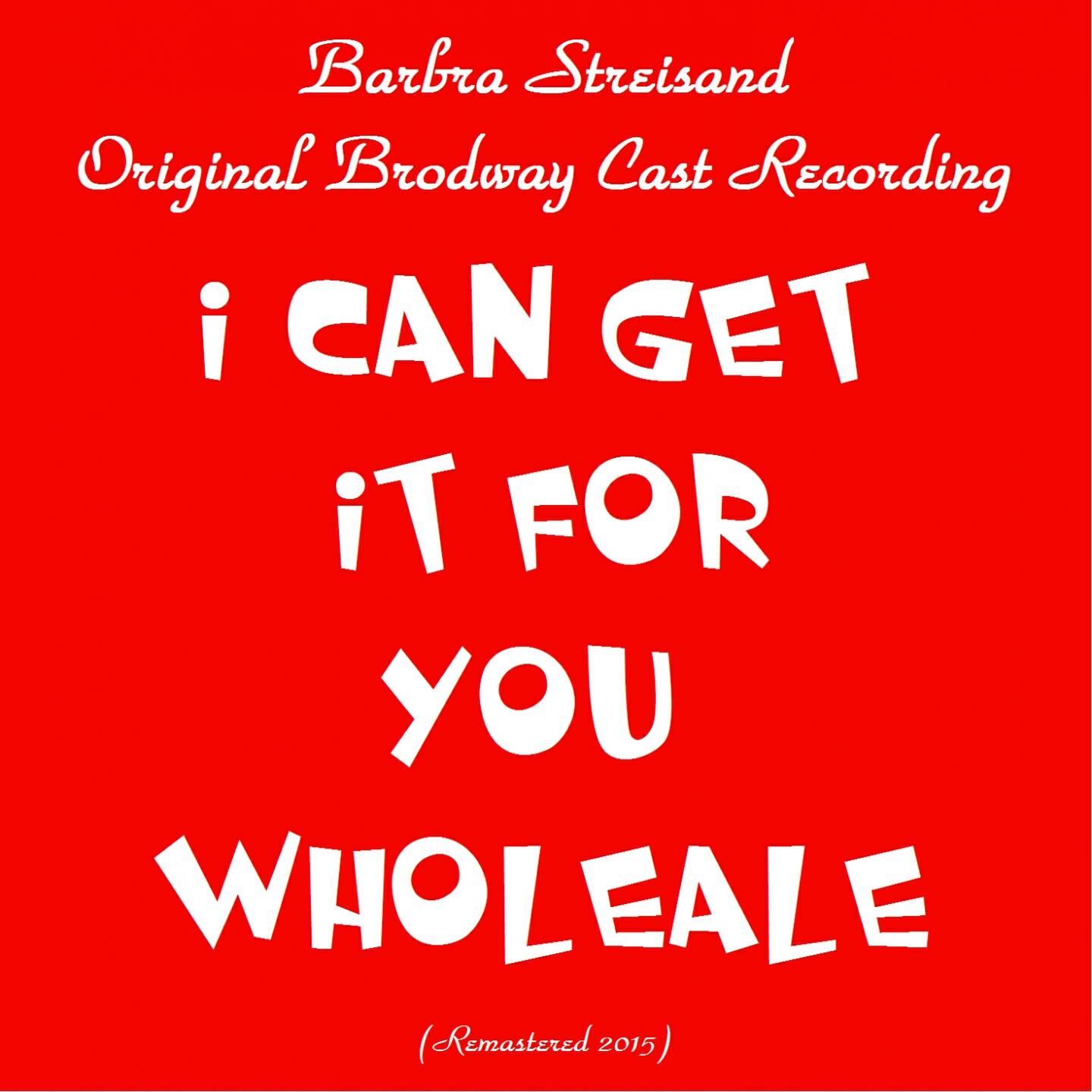 Barbra Streisand - Ballad of the Garment Trade (Remastered)