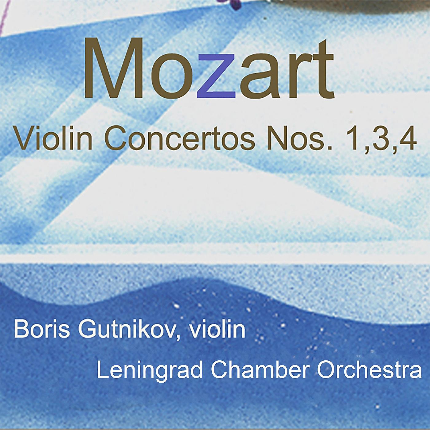 Постер альбома Mozart: Violin Concertos Nos. 1, 3, 4