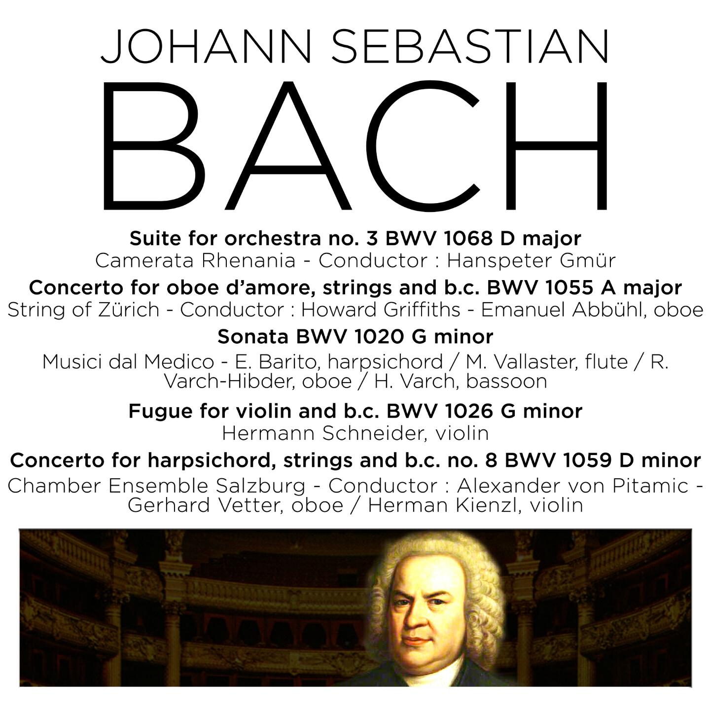 Ensemble Salzburg - Harpsichord Concerto No. 8 in D Minor, BWV 1059: III. Allegro
