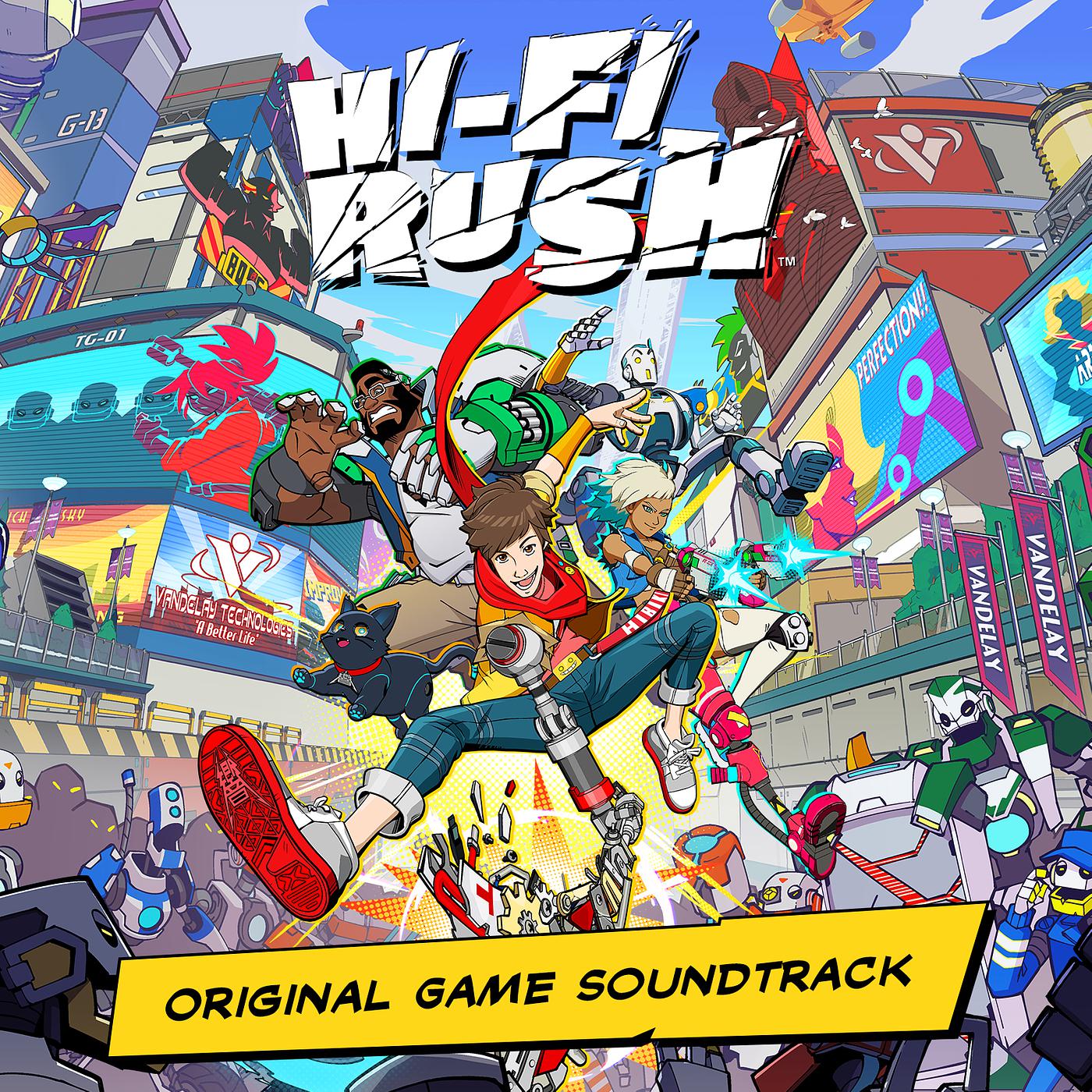 Постер альбома Hi-Fi Rush: Original Game Soundtrack