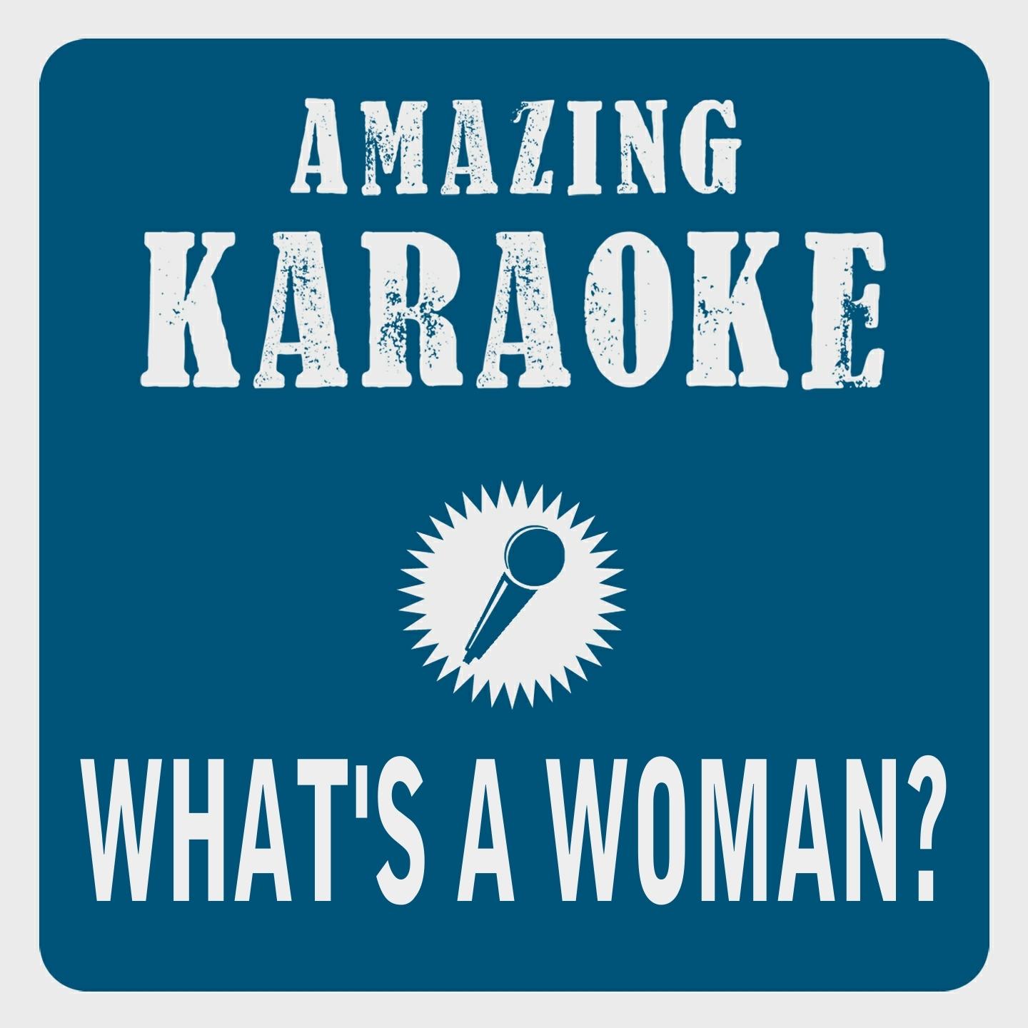 Постер альбома What's a Woman? (Karaoke Version)