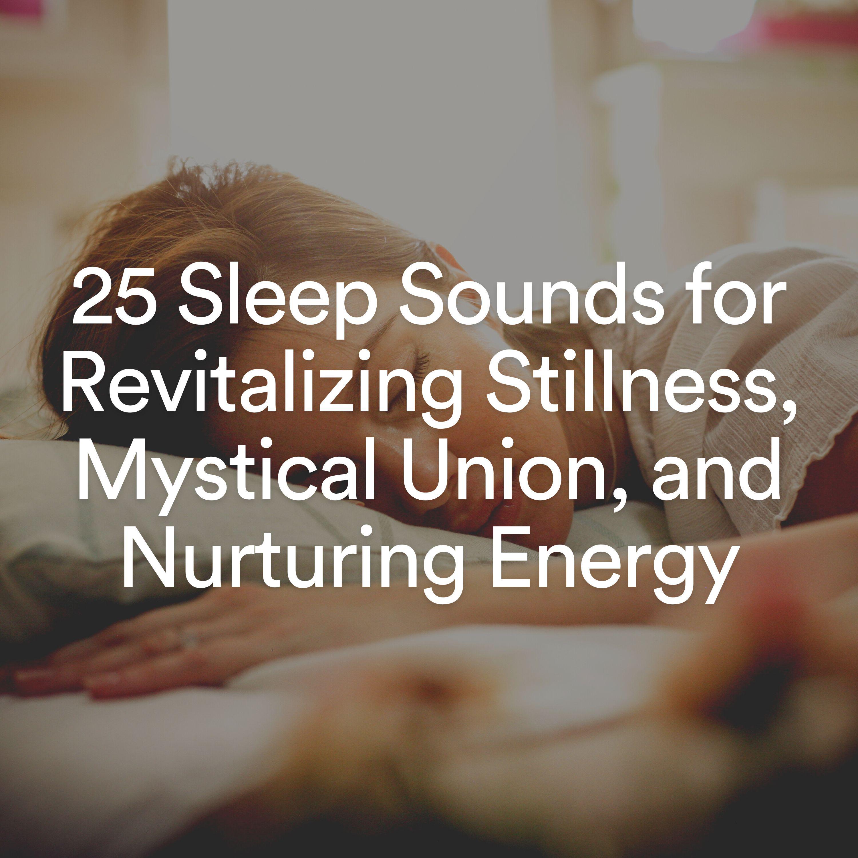 Постер альбома 25 Sleep Sounds for Revitalizing Stillness, Mystical Union, and Nurturing Energy