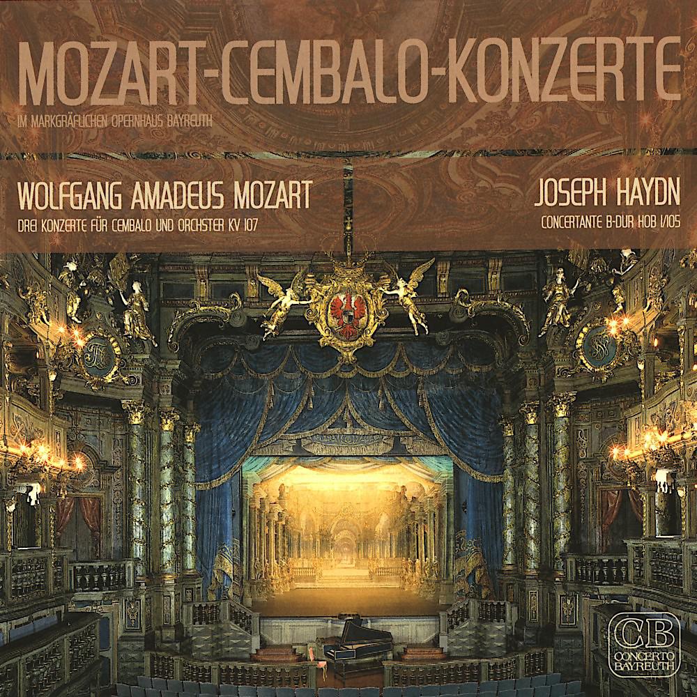 Постер альбома Mozart: Drei Konzerte für Cembalo und Orchester, K. 107 - Haydn: Sinfonia Concertante in B-Flat Major, Hob.I:105, Op. 84