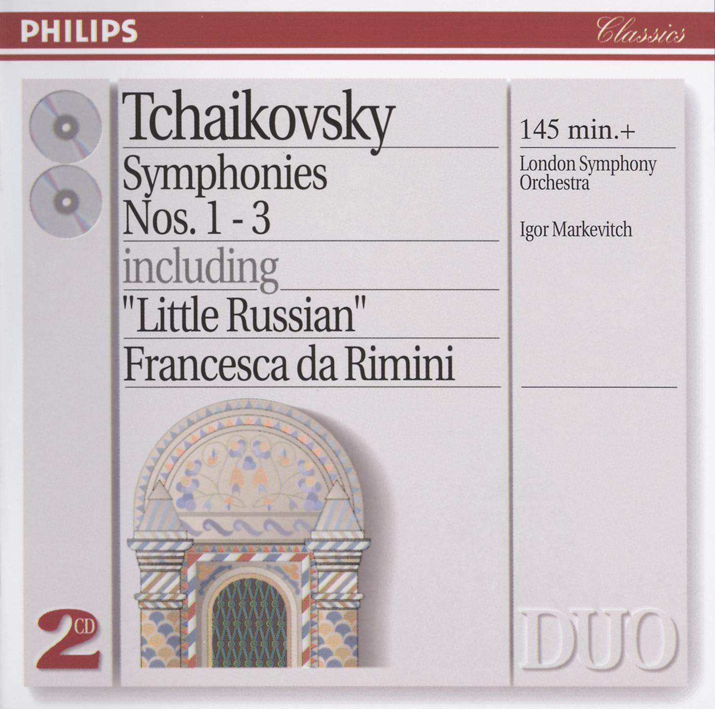 Постер альбома Tchaikovsky: Symphonies Nos.1-3