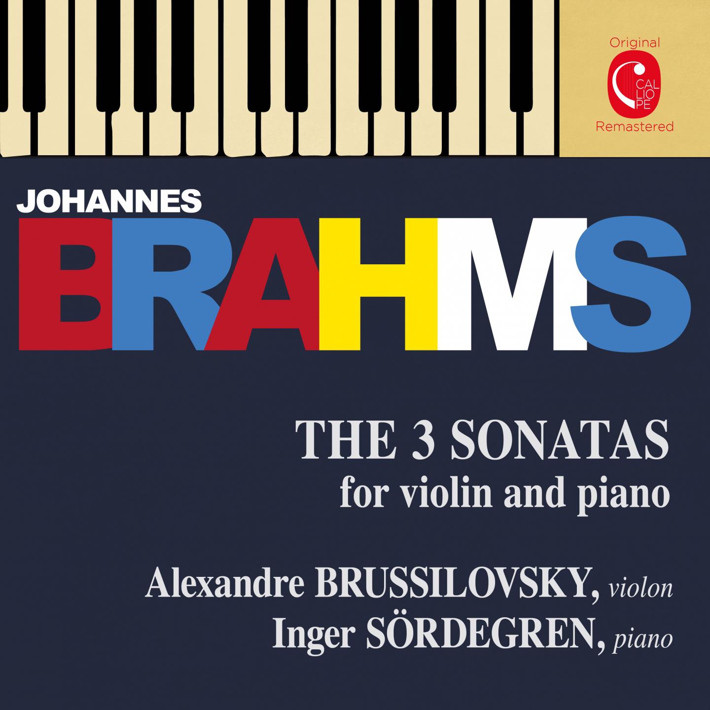 Постер альбома Brahms: Violin Sonatas Nos. 1 - 3