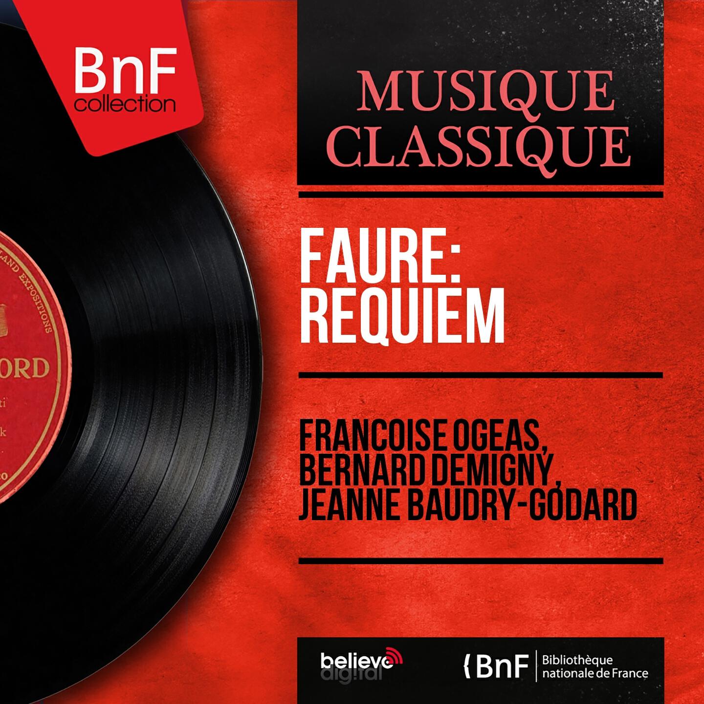Chœur de Radio France - Requiem in D Minor, Op. 48: In paradisum