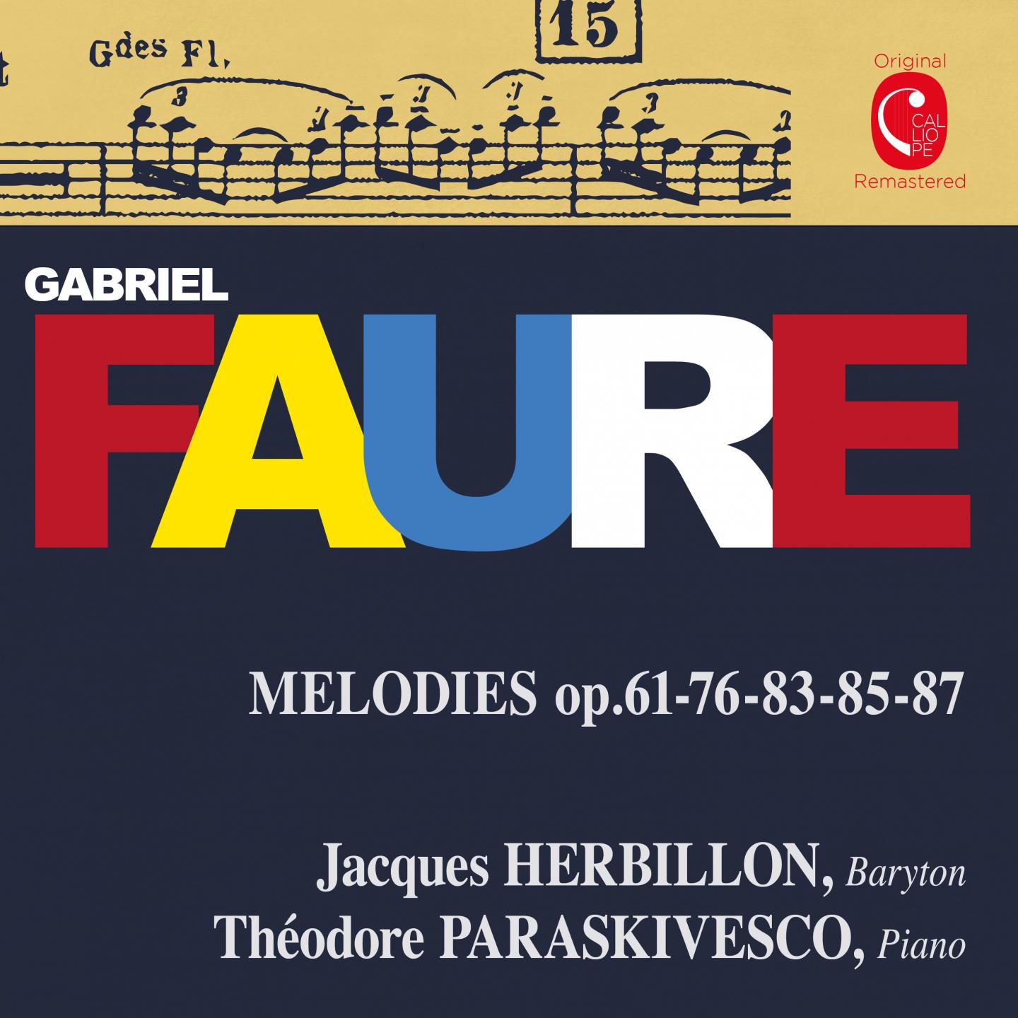 Постер альбома Fauré: La bonne chanson, Op. 61, Mélodies, Op. 76, 83, 85 & 87