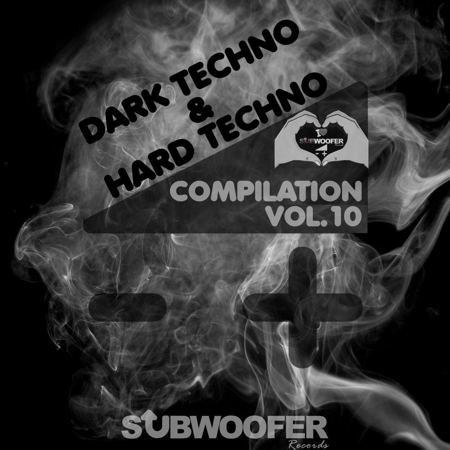 Постер альбома I Love Dark & Hard Techno Compilation, Vol. 10