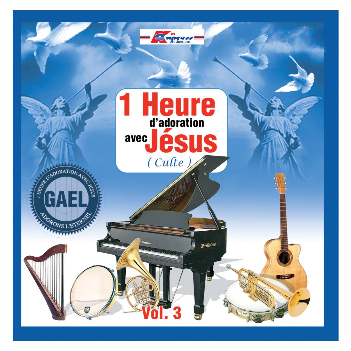 Постер альбома 1 Heure Avec Jesus Vol.3