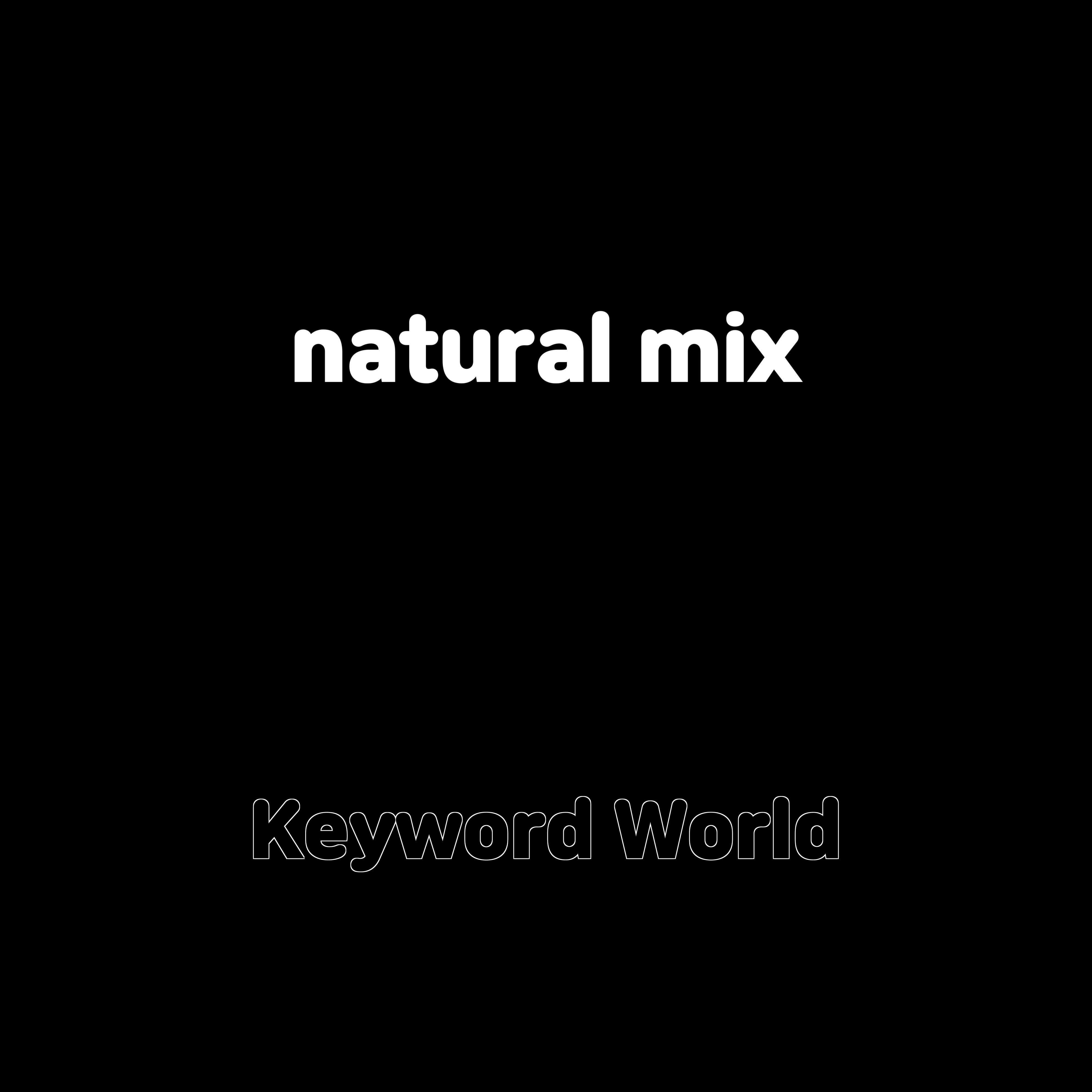 Постер альбома natural mix