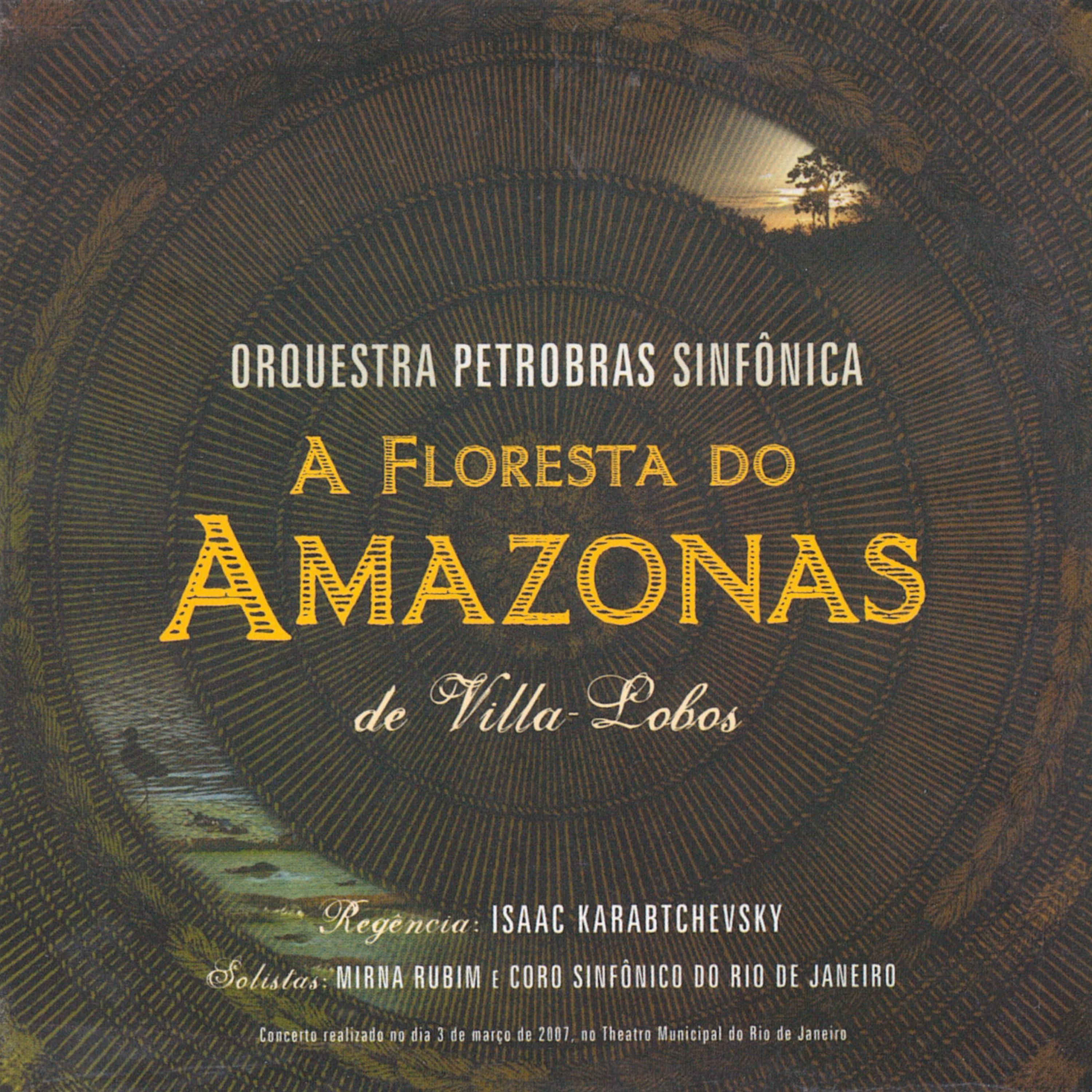 Постер альбома A Floresta do Amazonas de Villa-Lobos